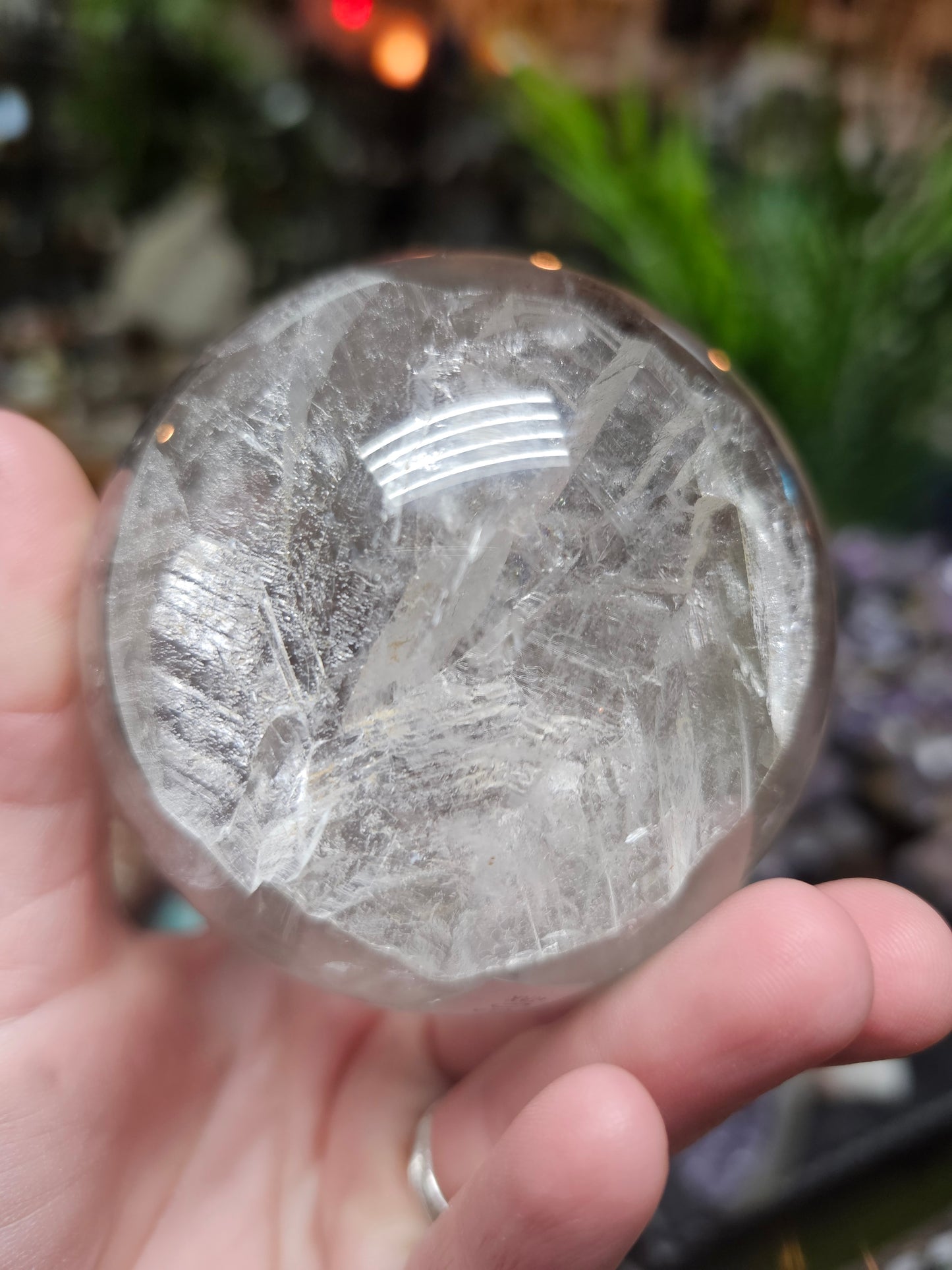 * Raffle Item* Garden Quartz Sphere