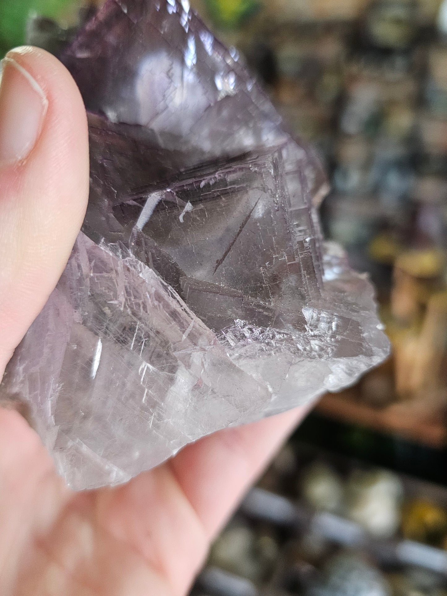 Purple Cubic Fluorite