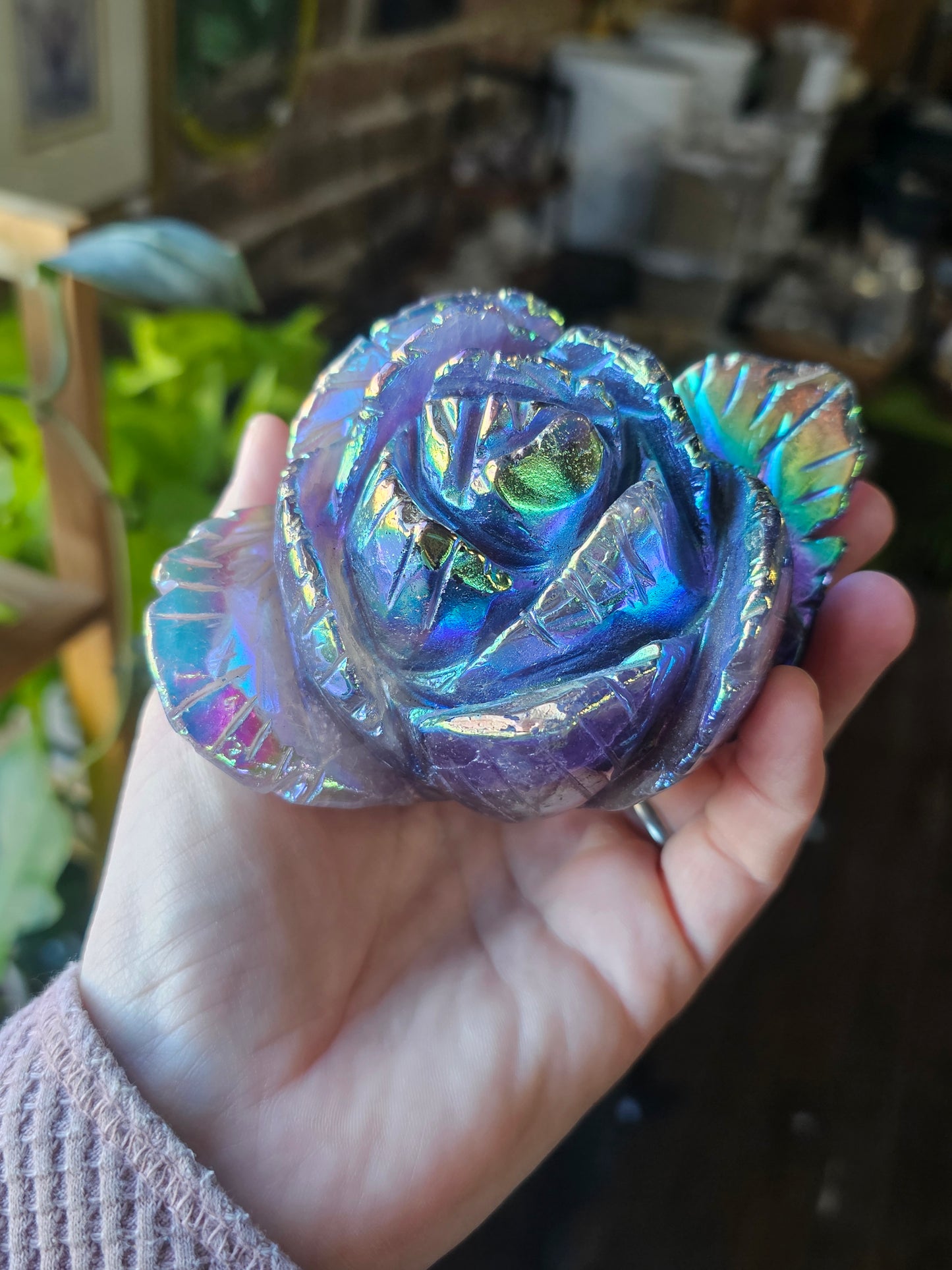 Aura Coated Amethyst