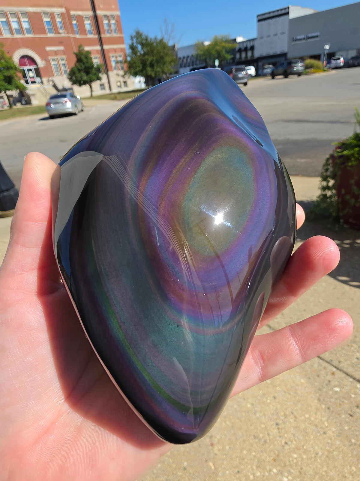 Rainbow Obsidian Freeform