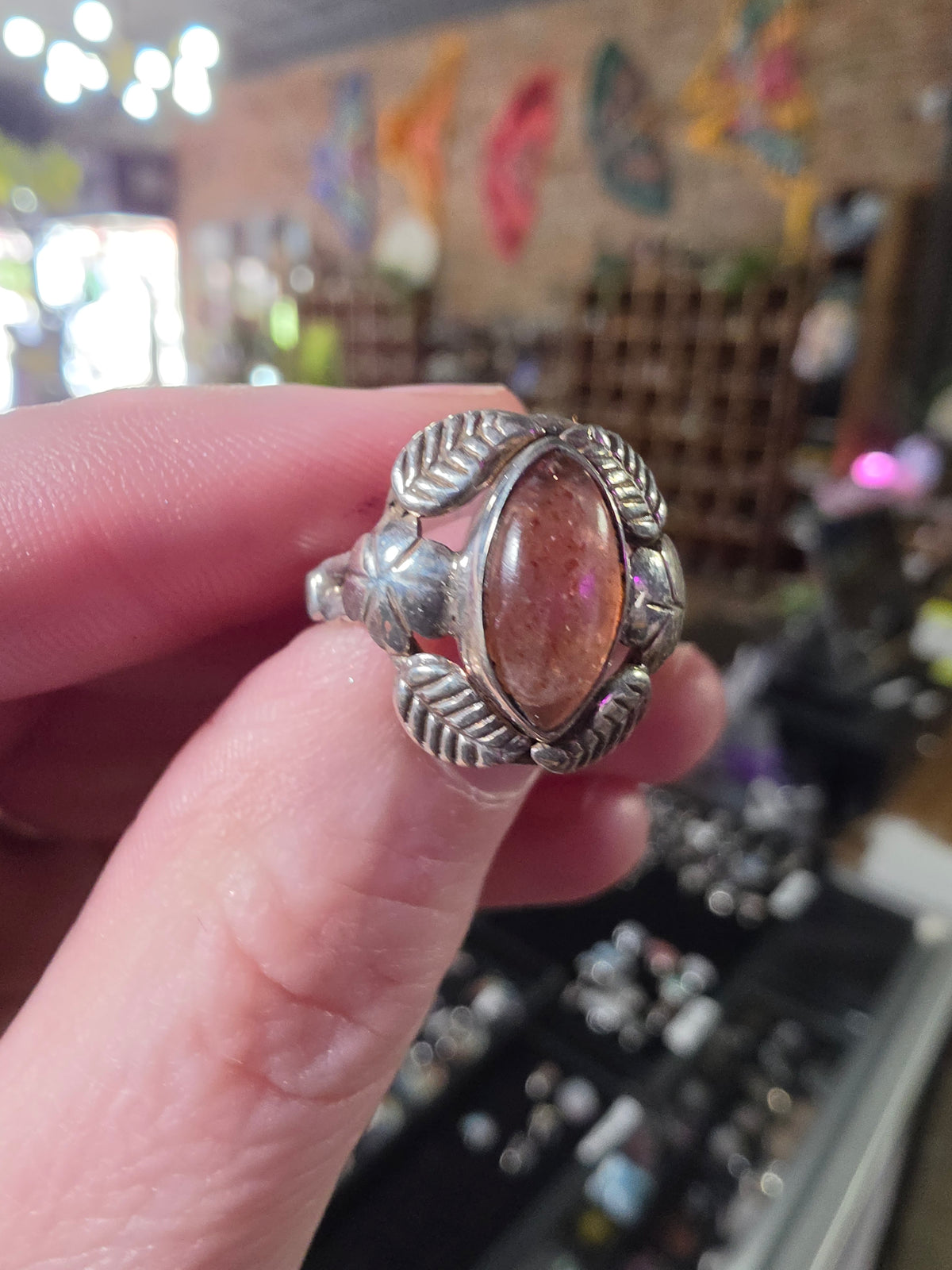 Size 7 Sunstone Ring
