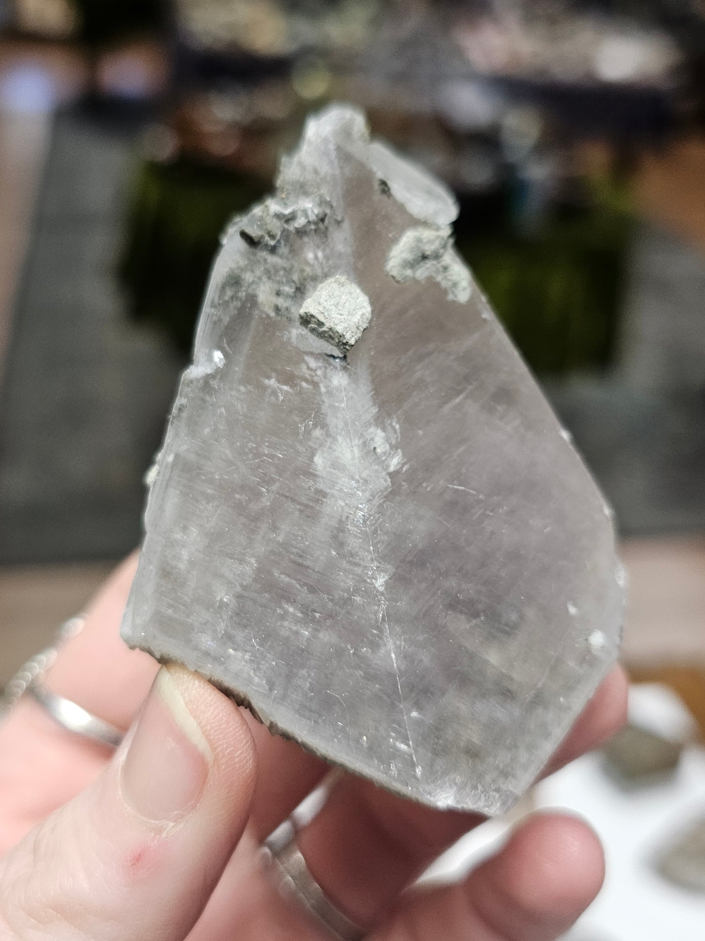 Lilac Calcite