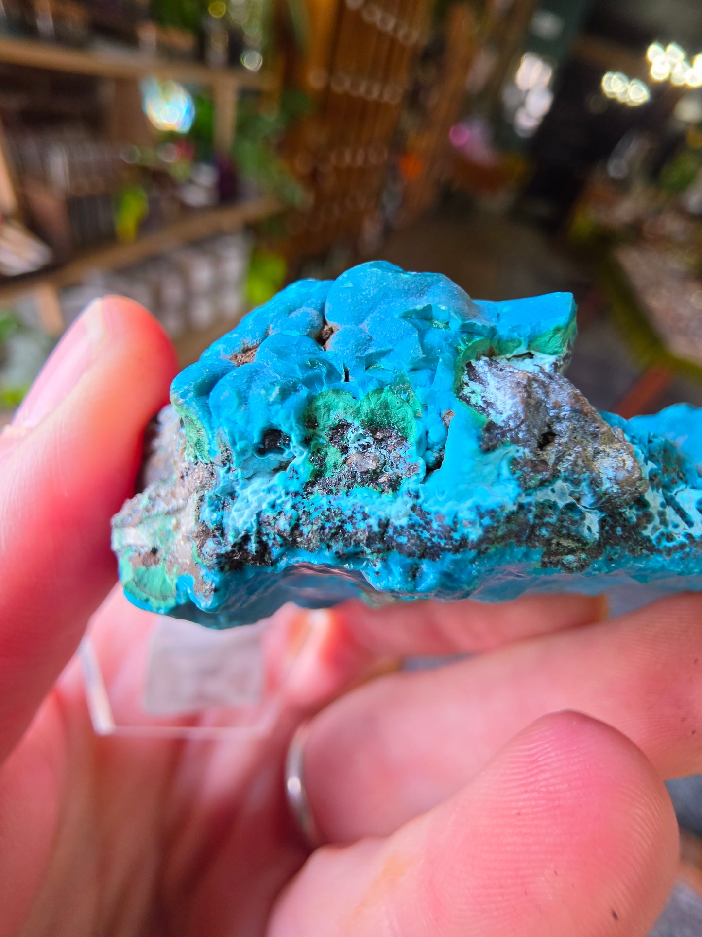 Chrysocolla and Malachite