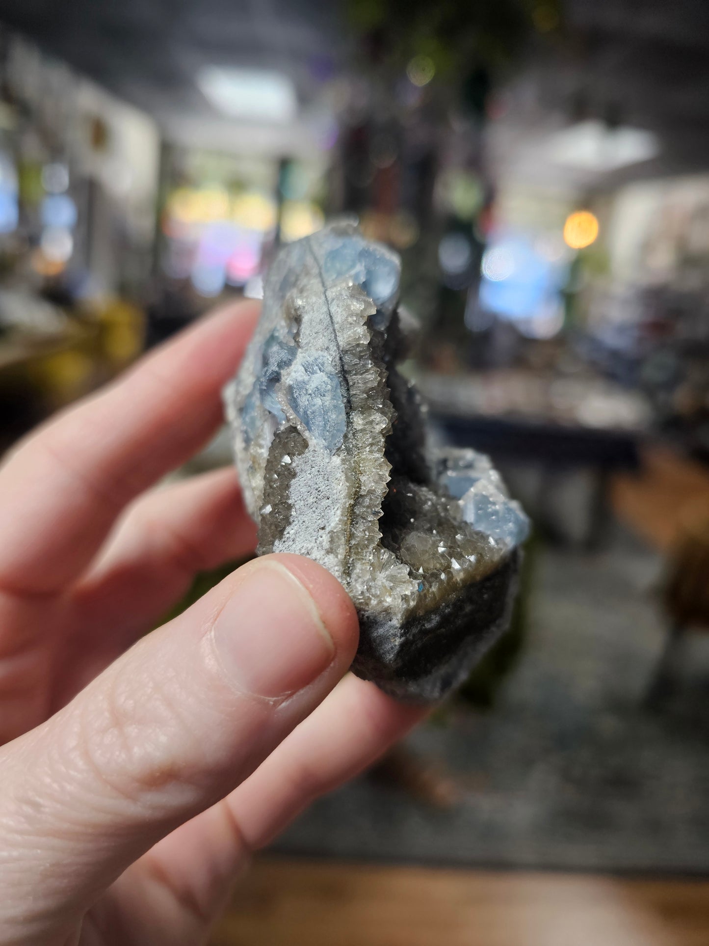 Blue Sugar Fluorite