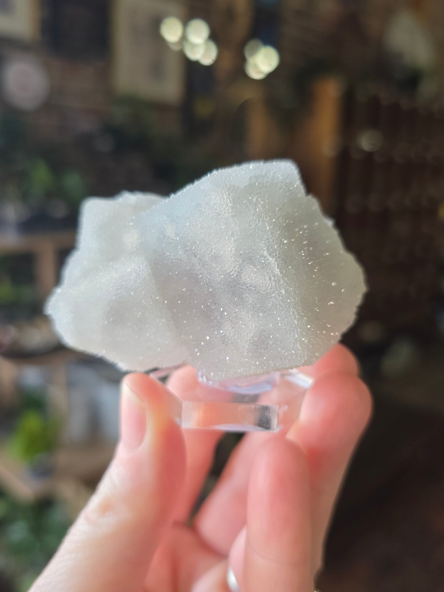 Sugar Fluorite Cube