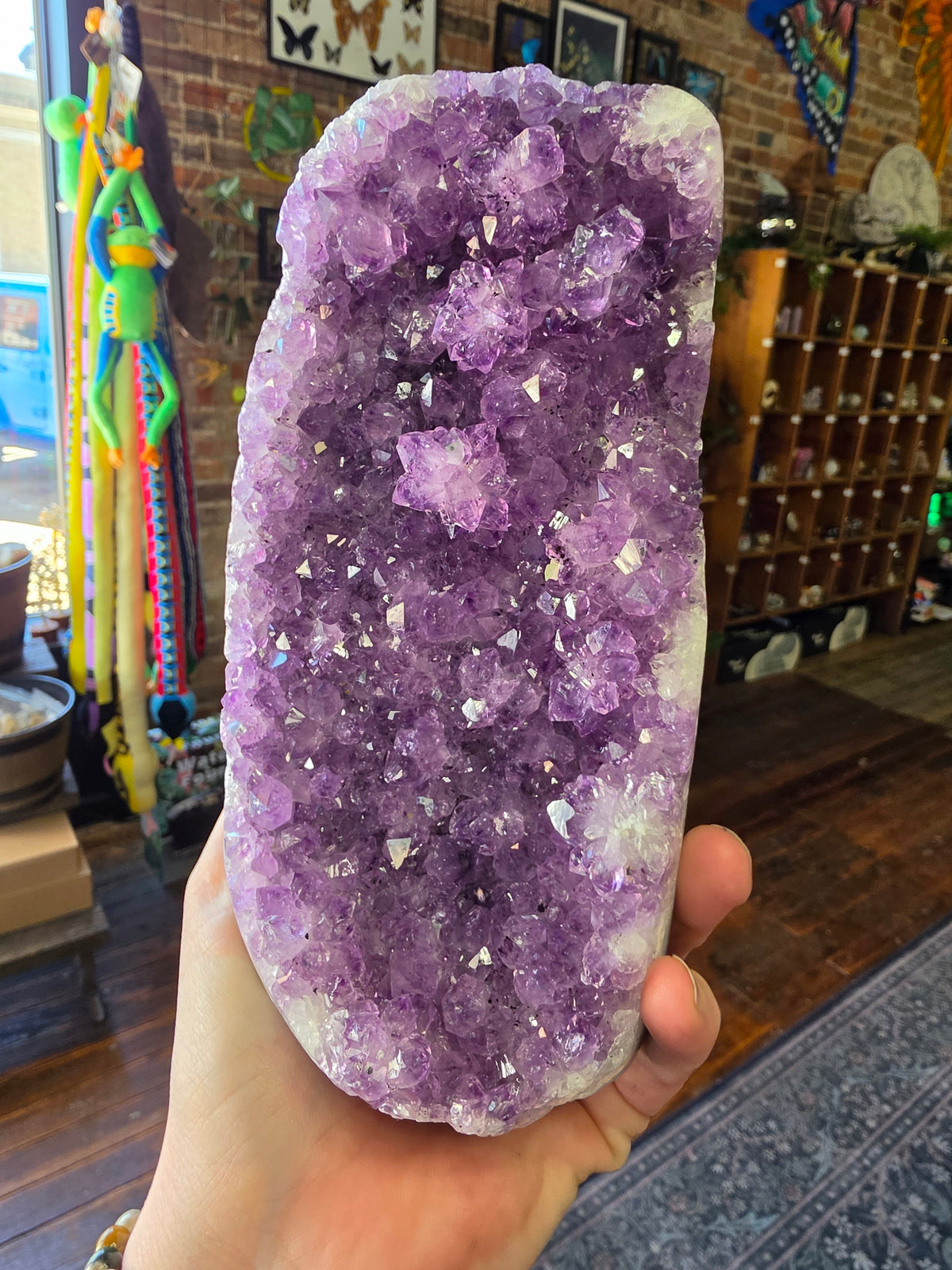 Cut Base Amethyst Cluster