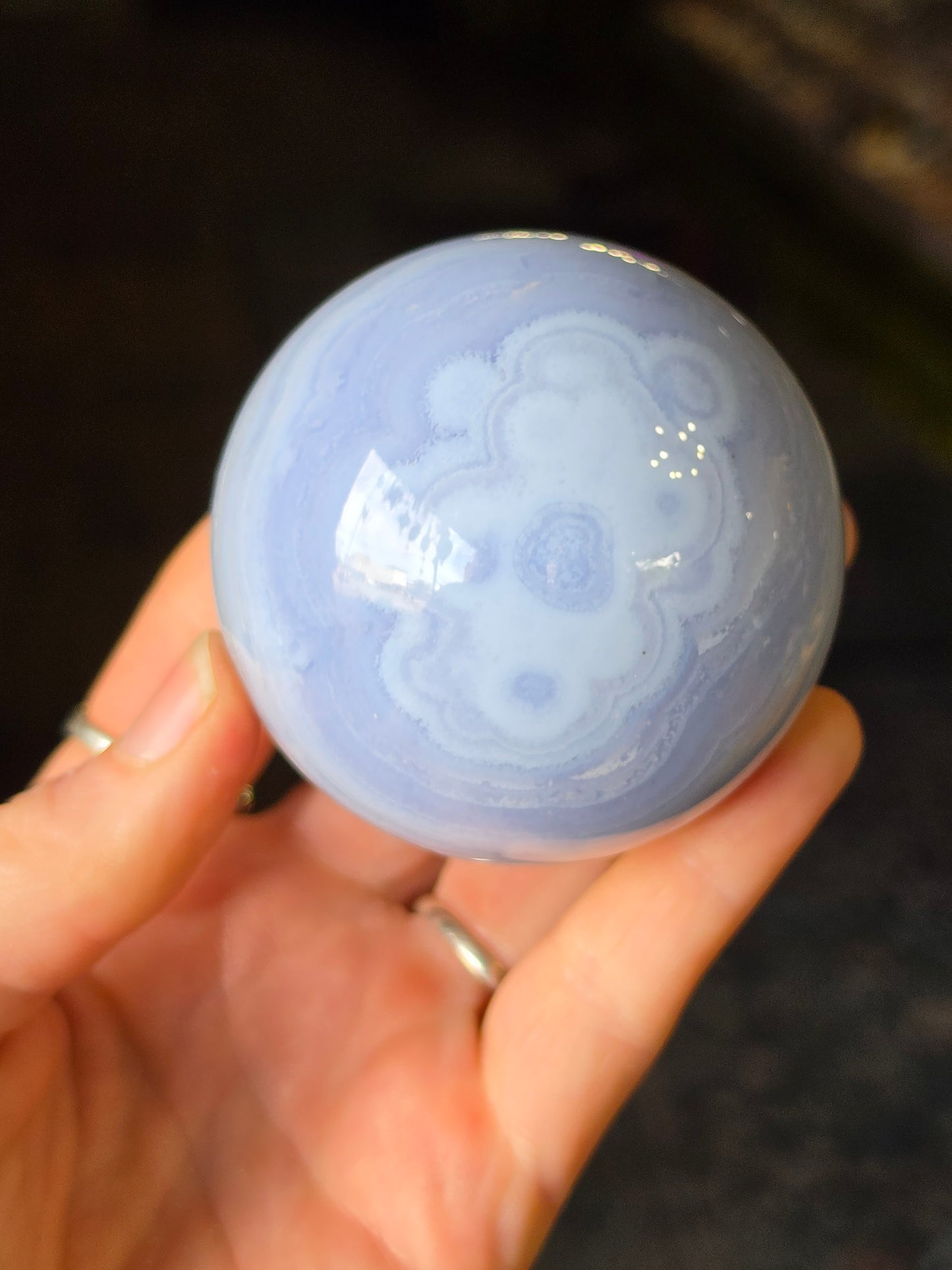 Blue Lace Agate Sphere