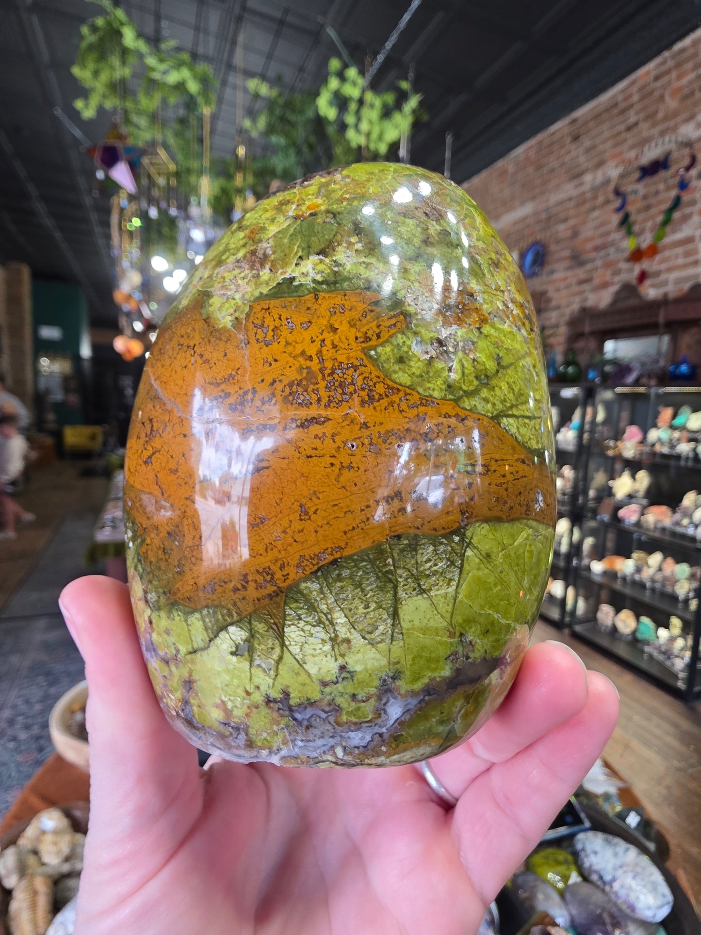 Green Common Opal Freeform