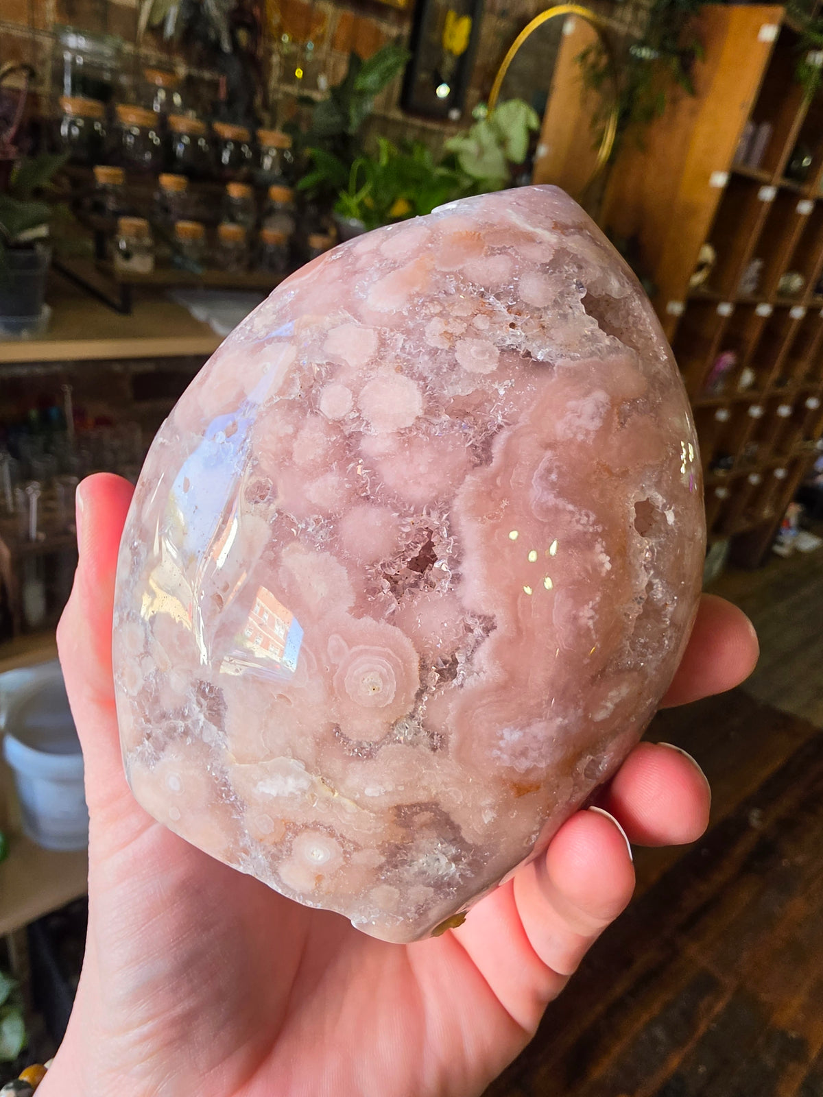 Flower Agate Freeform