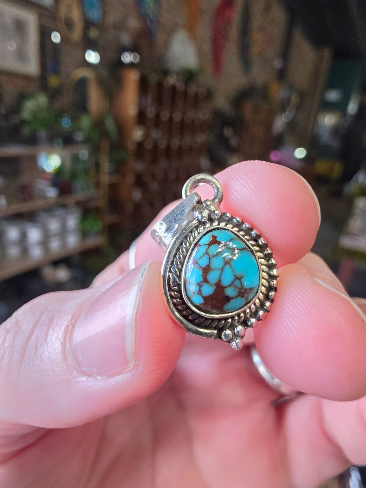 Mohave Turquoise Pendant