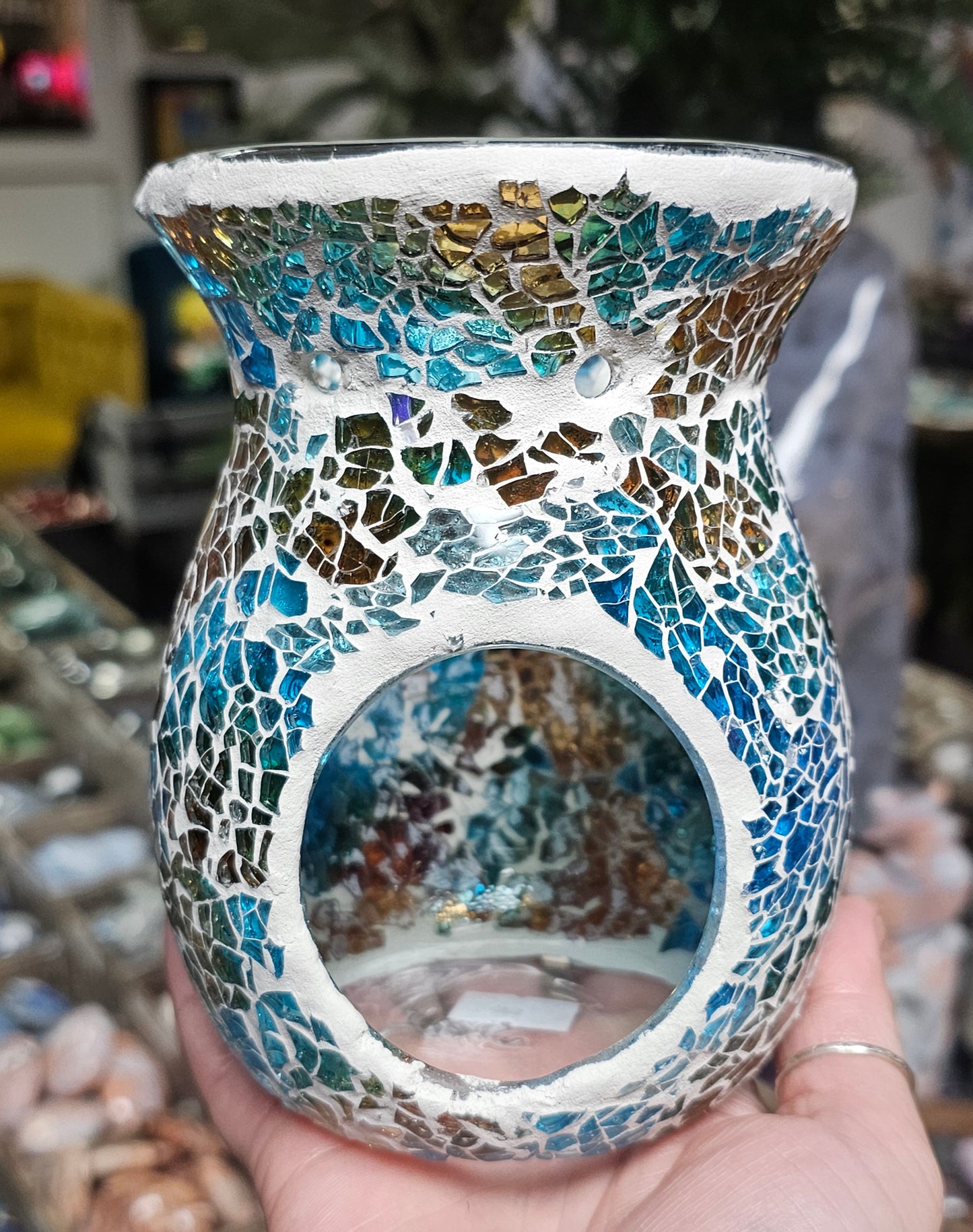 Mosaic Oil Warmer