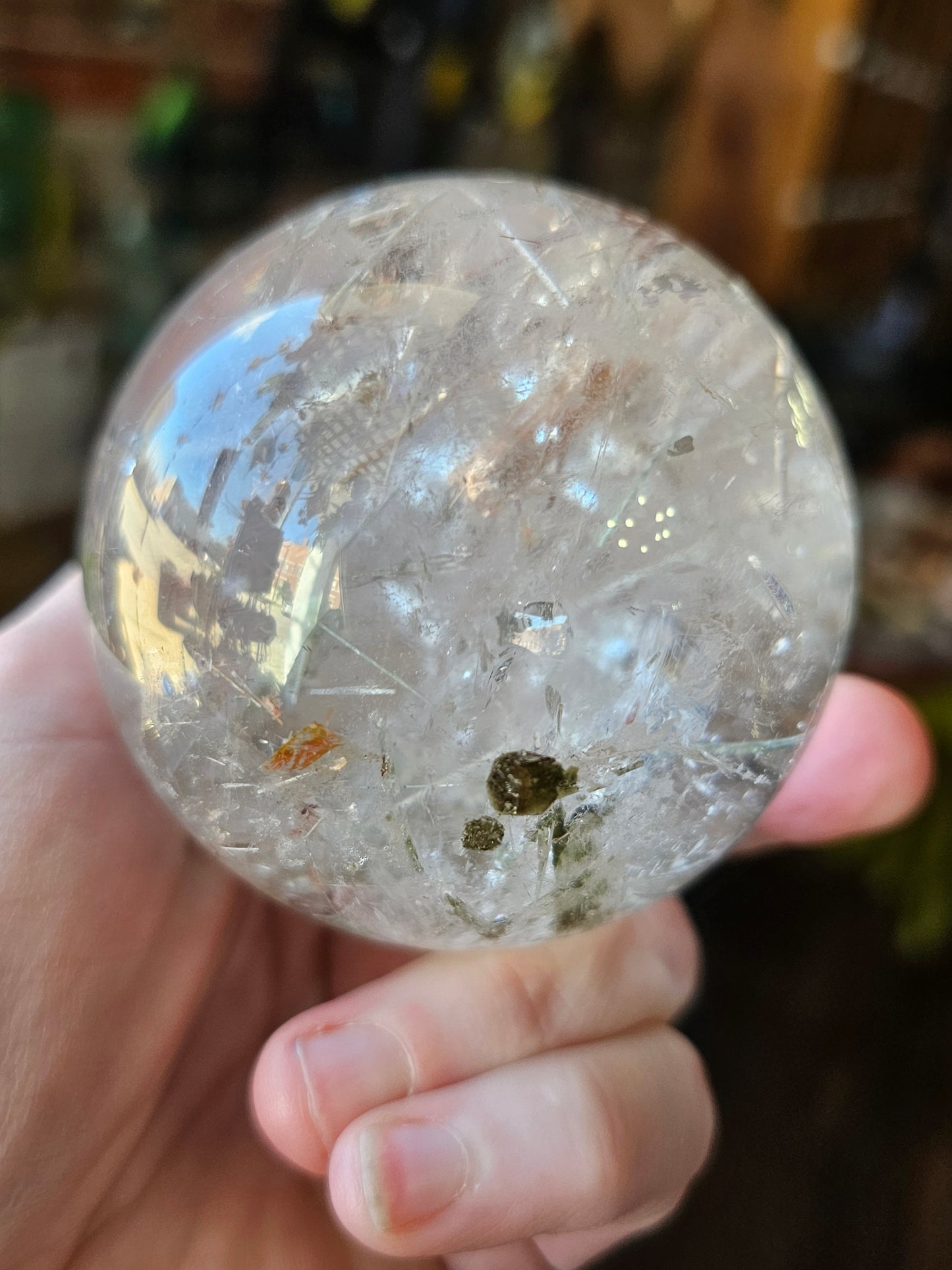 Included Quartz Sphere