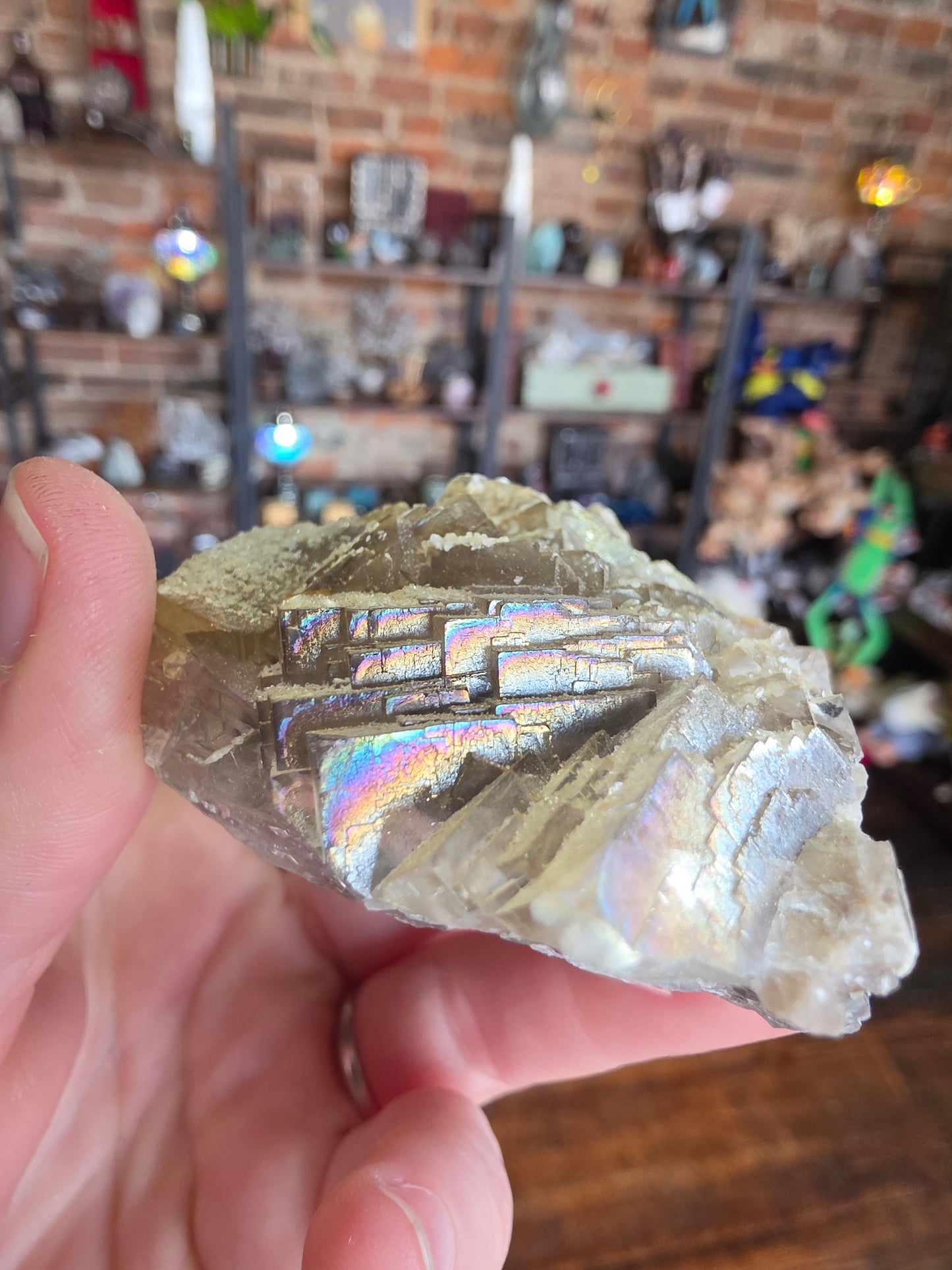 Iridescent Fluorite