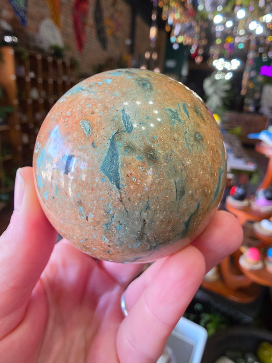 Unknown Sediment Jasper Sphere