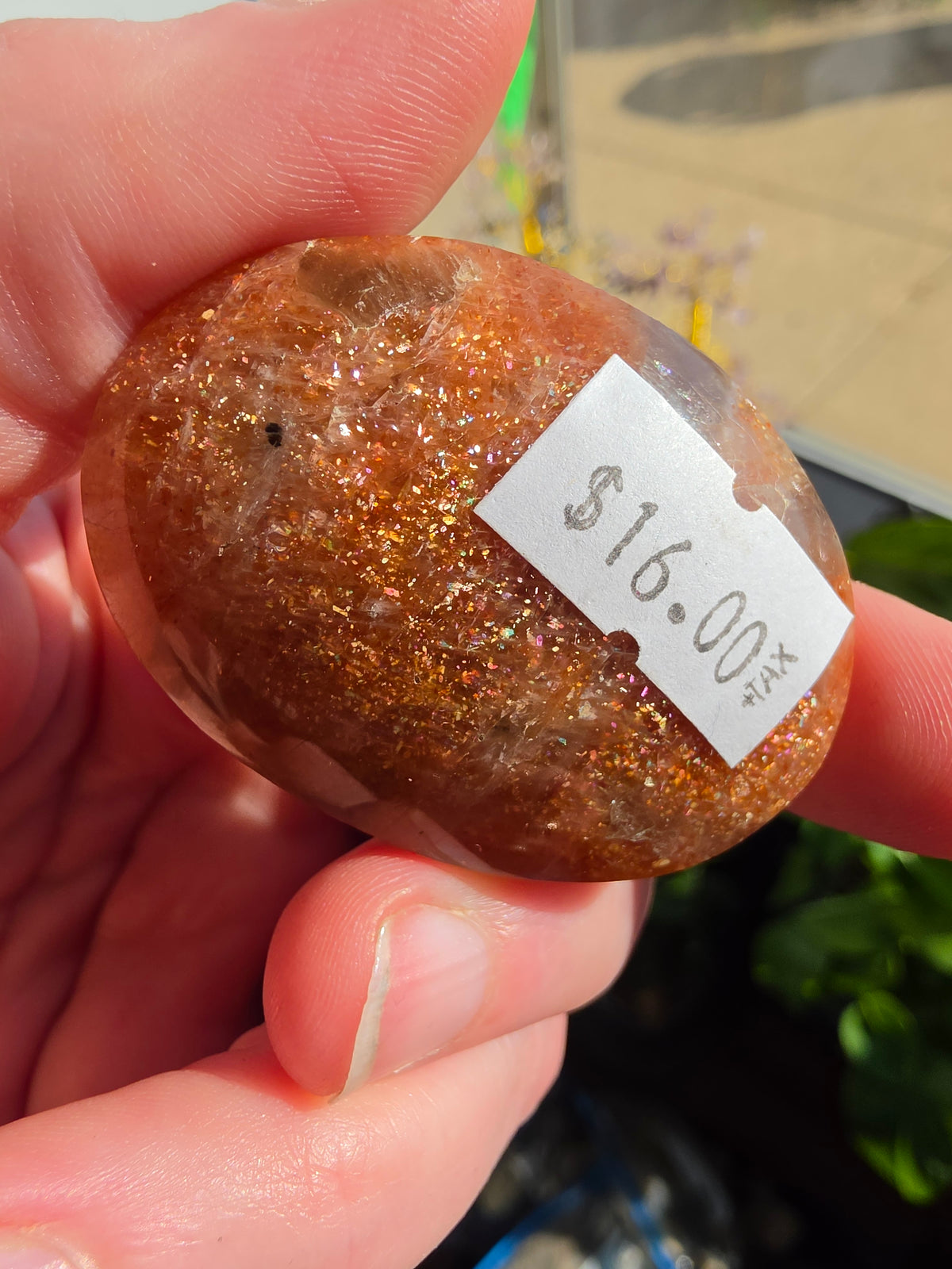 Arusha Sunstone Palm Stone