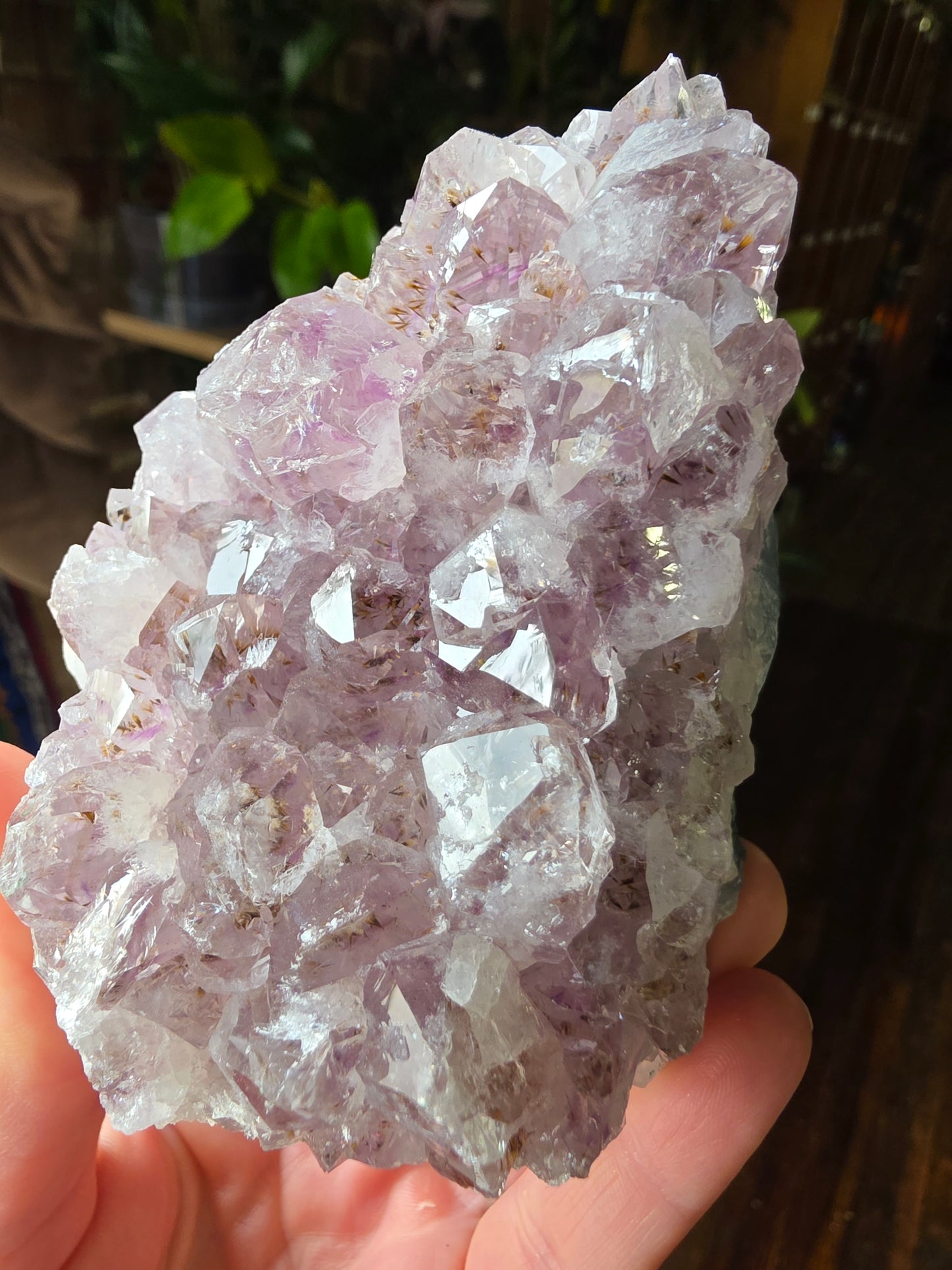 Included Amethyst Cluster