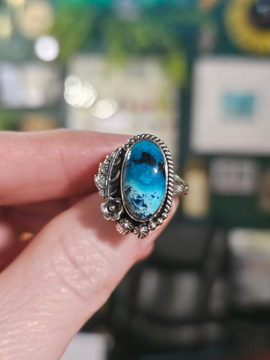 Size 9 Shattuckite Ring