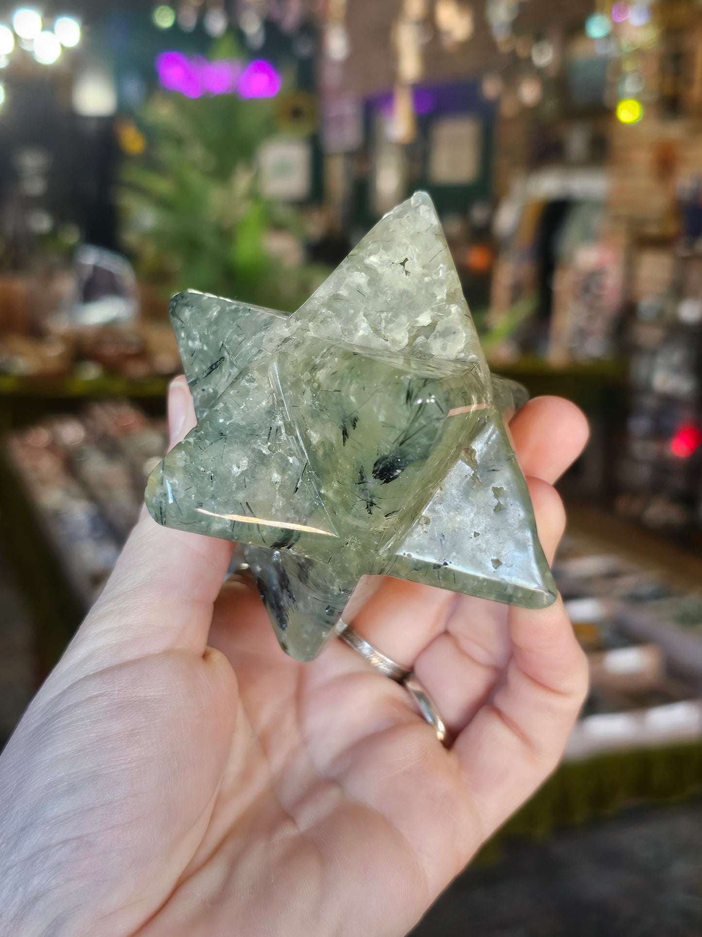 Prehnite Merkaba