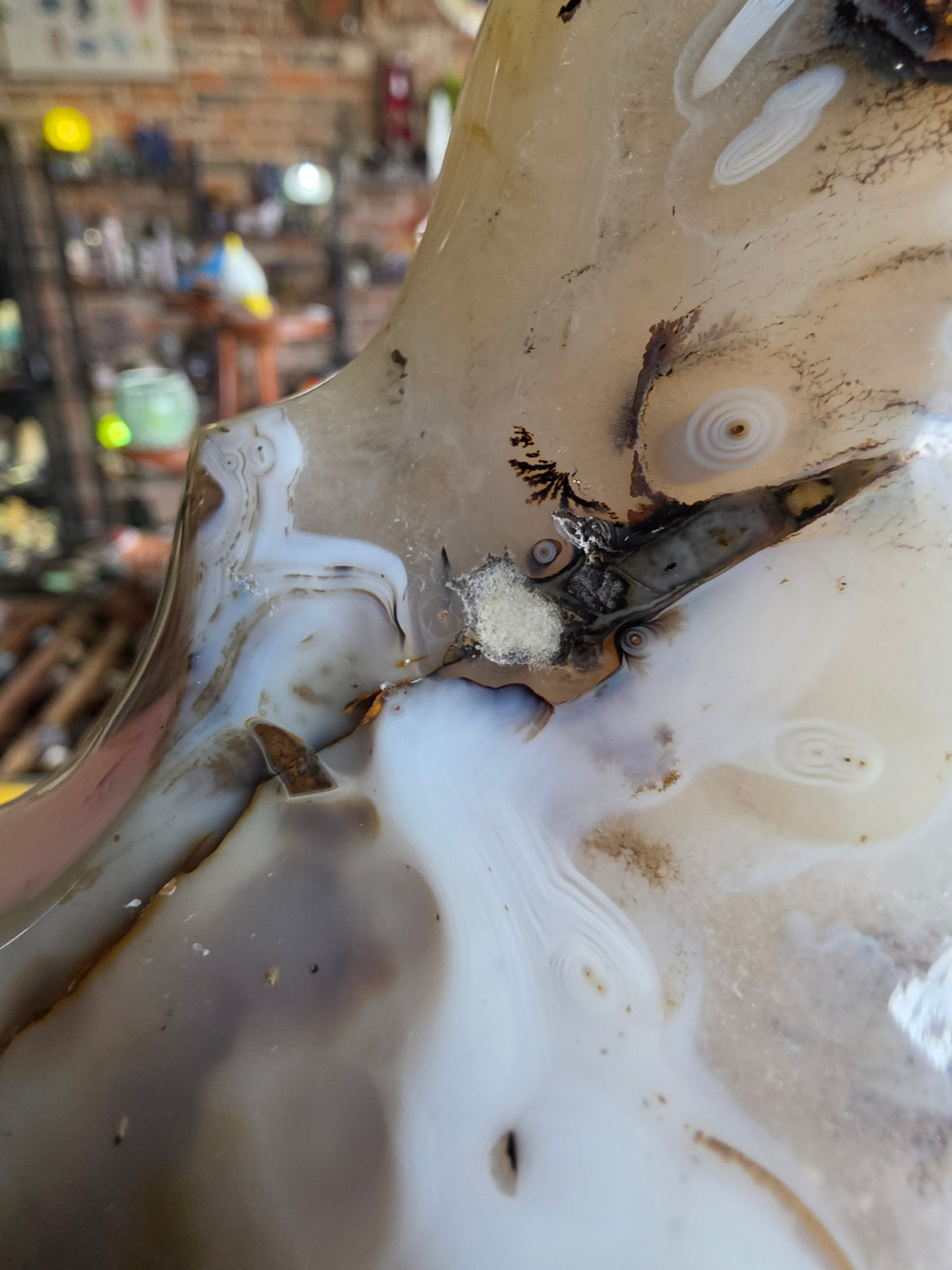 Dendritic Agate Flame