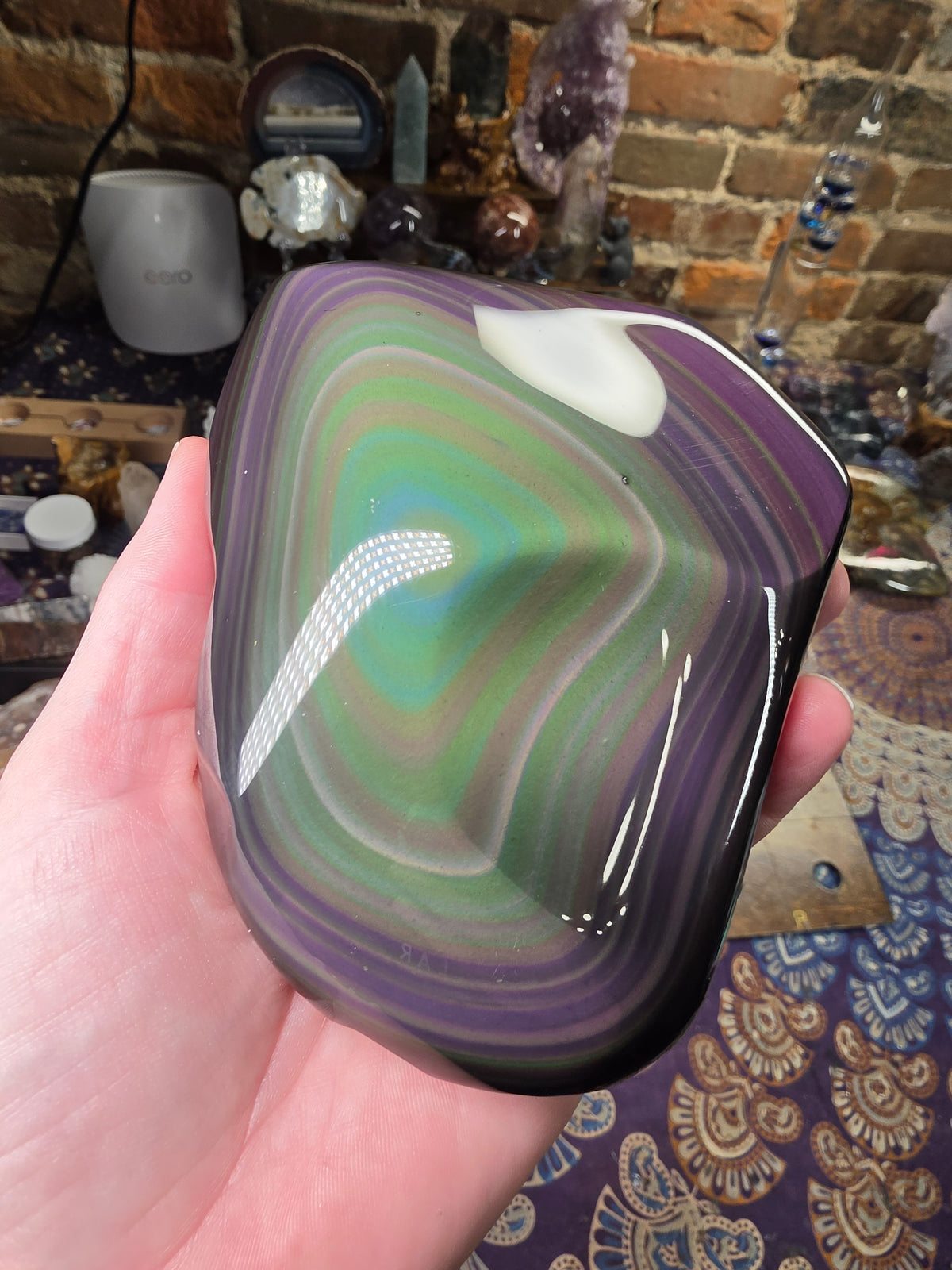 Rainbow Obsidian Freeform
