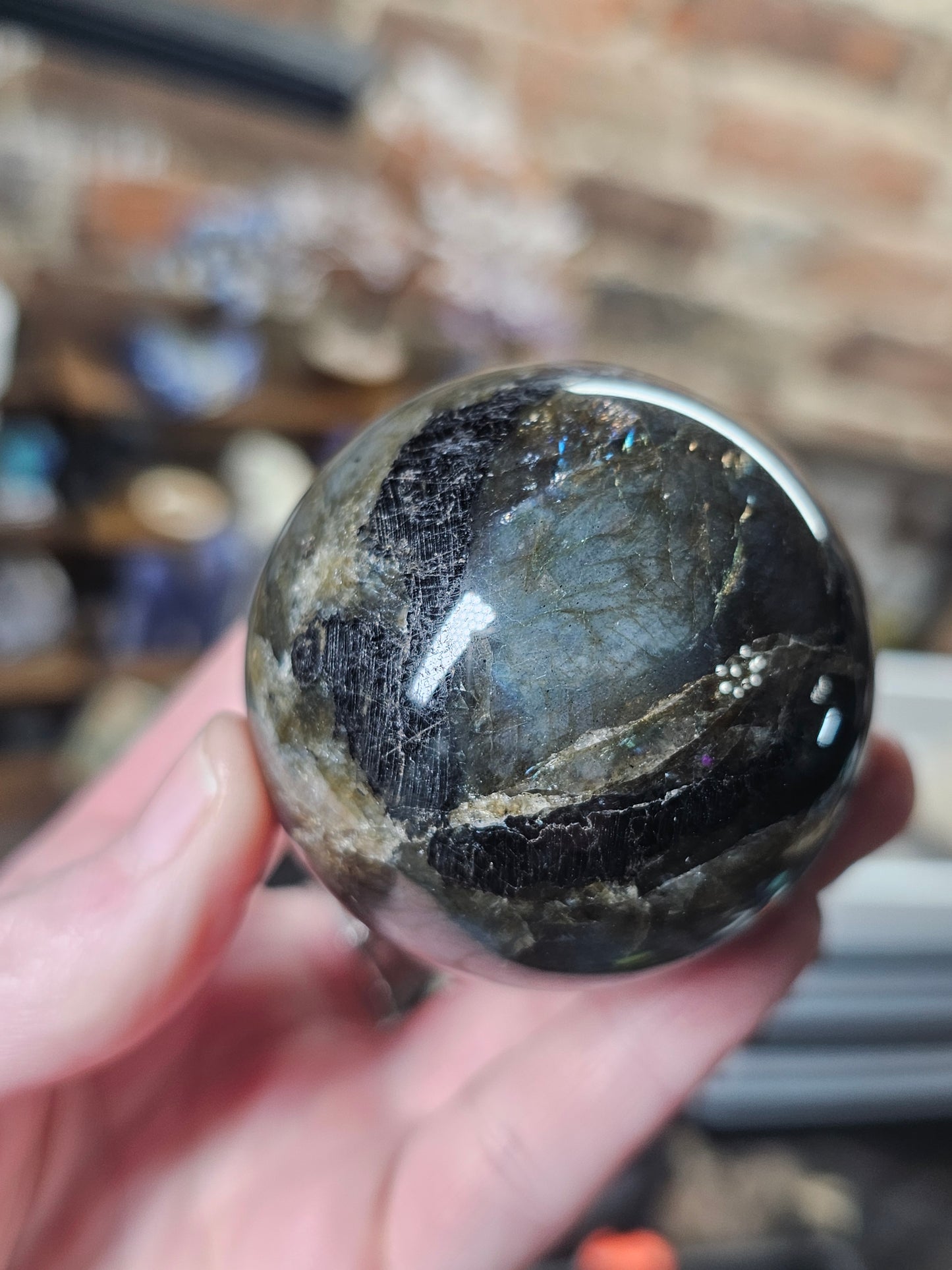 Labradorite Sphere