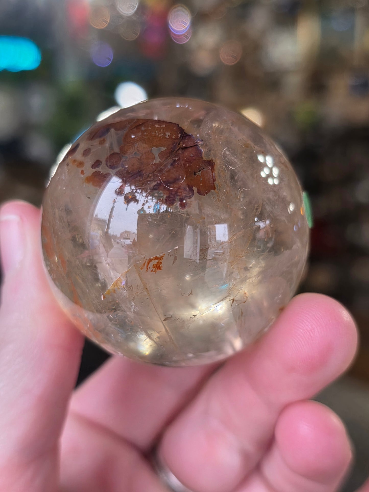 Included Quartz Sphere