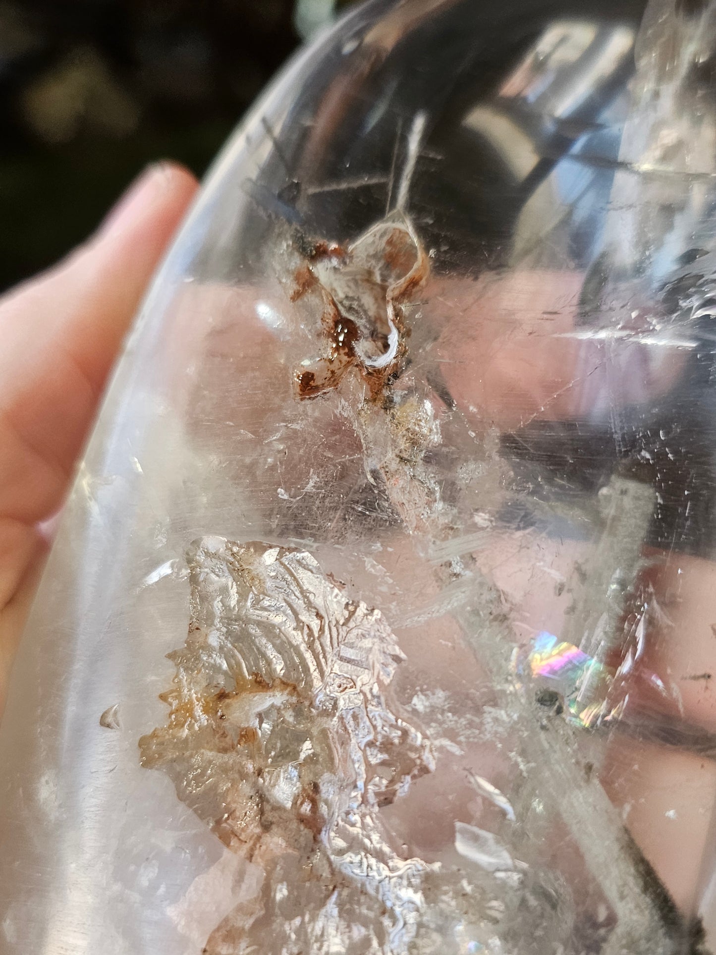 Included Quartz Freeform