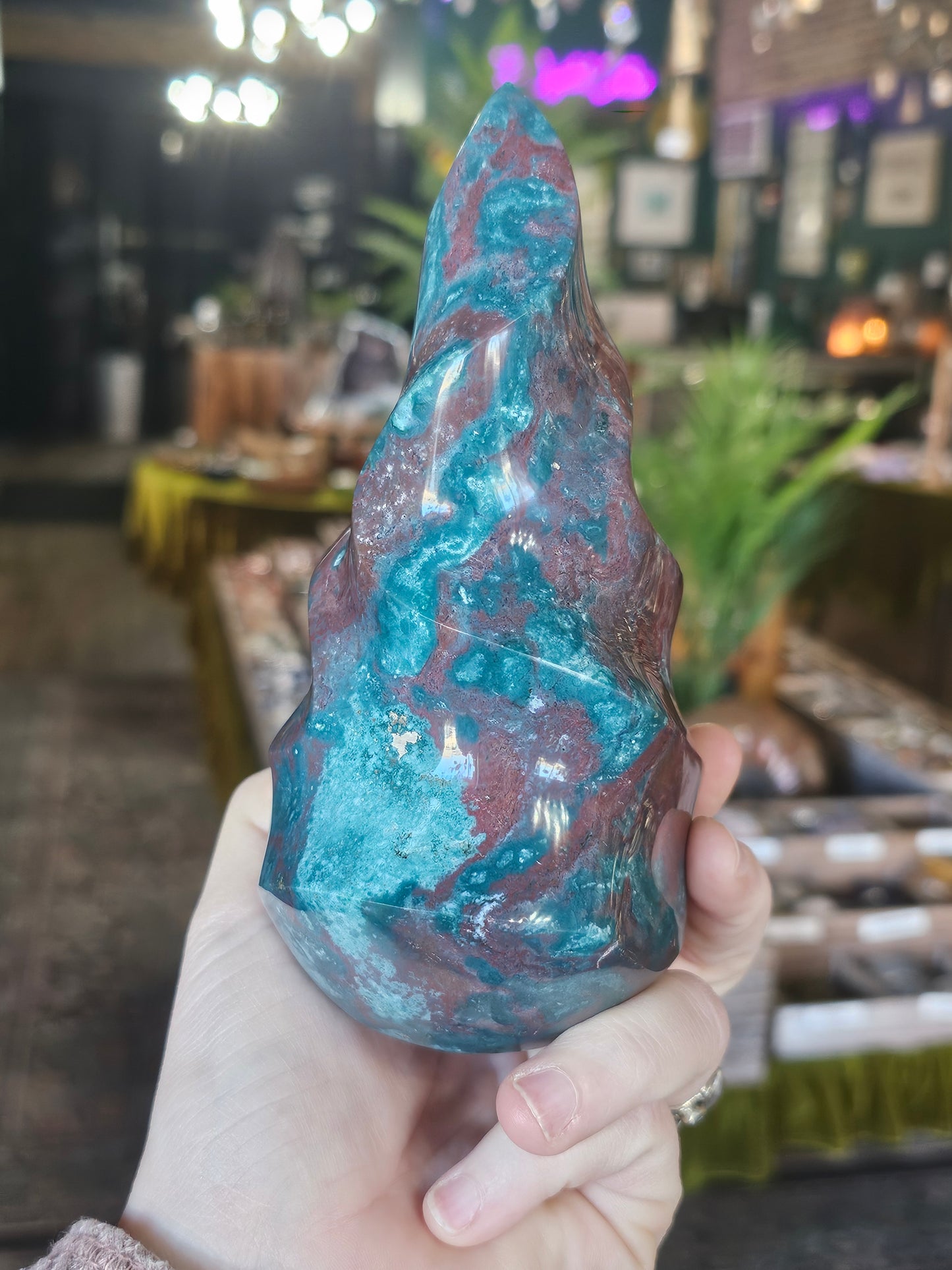 Ocean Wave Jasper Flame