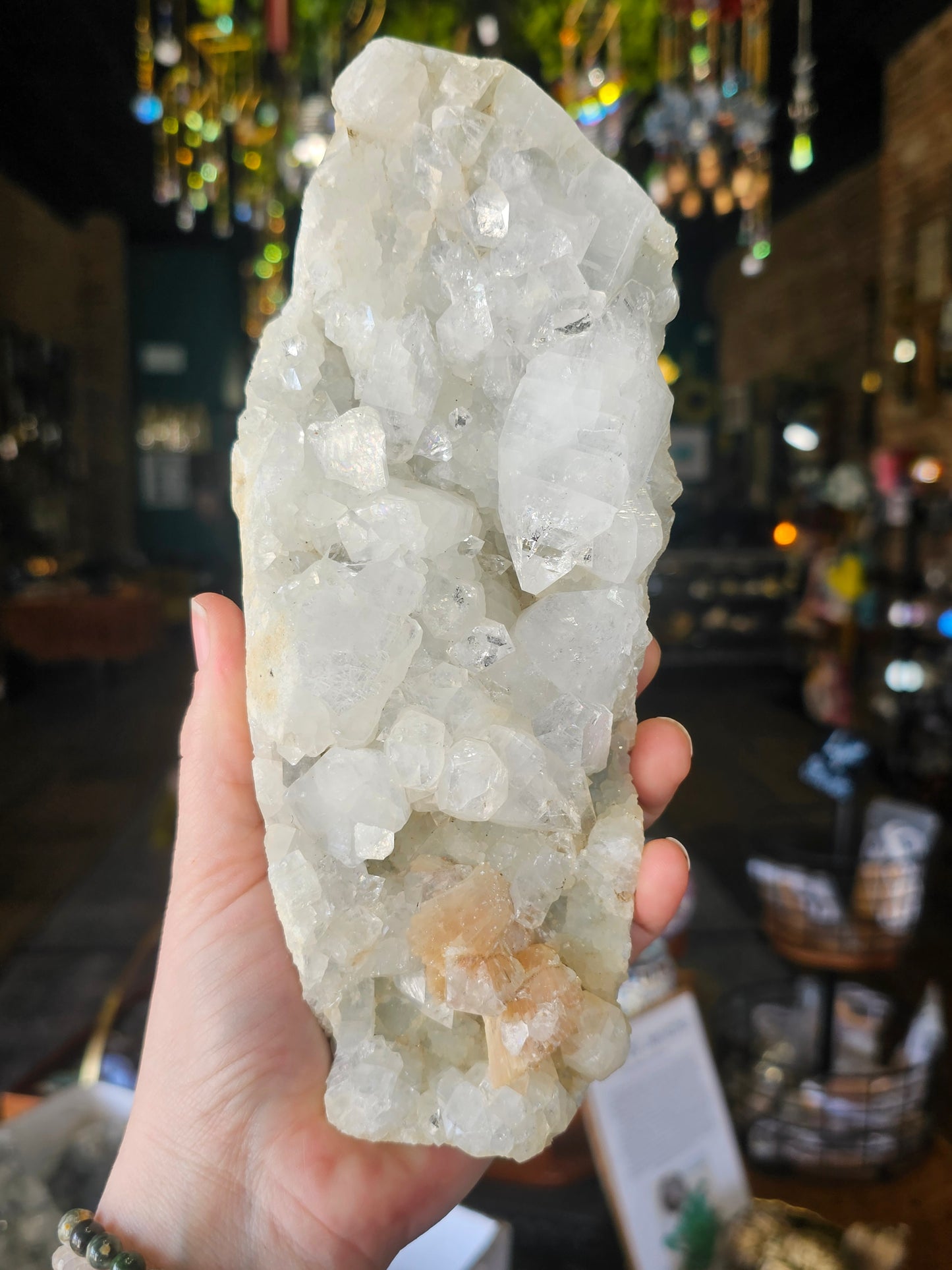 Stilbite on Apophyllite