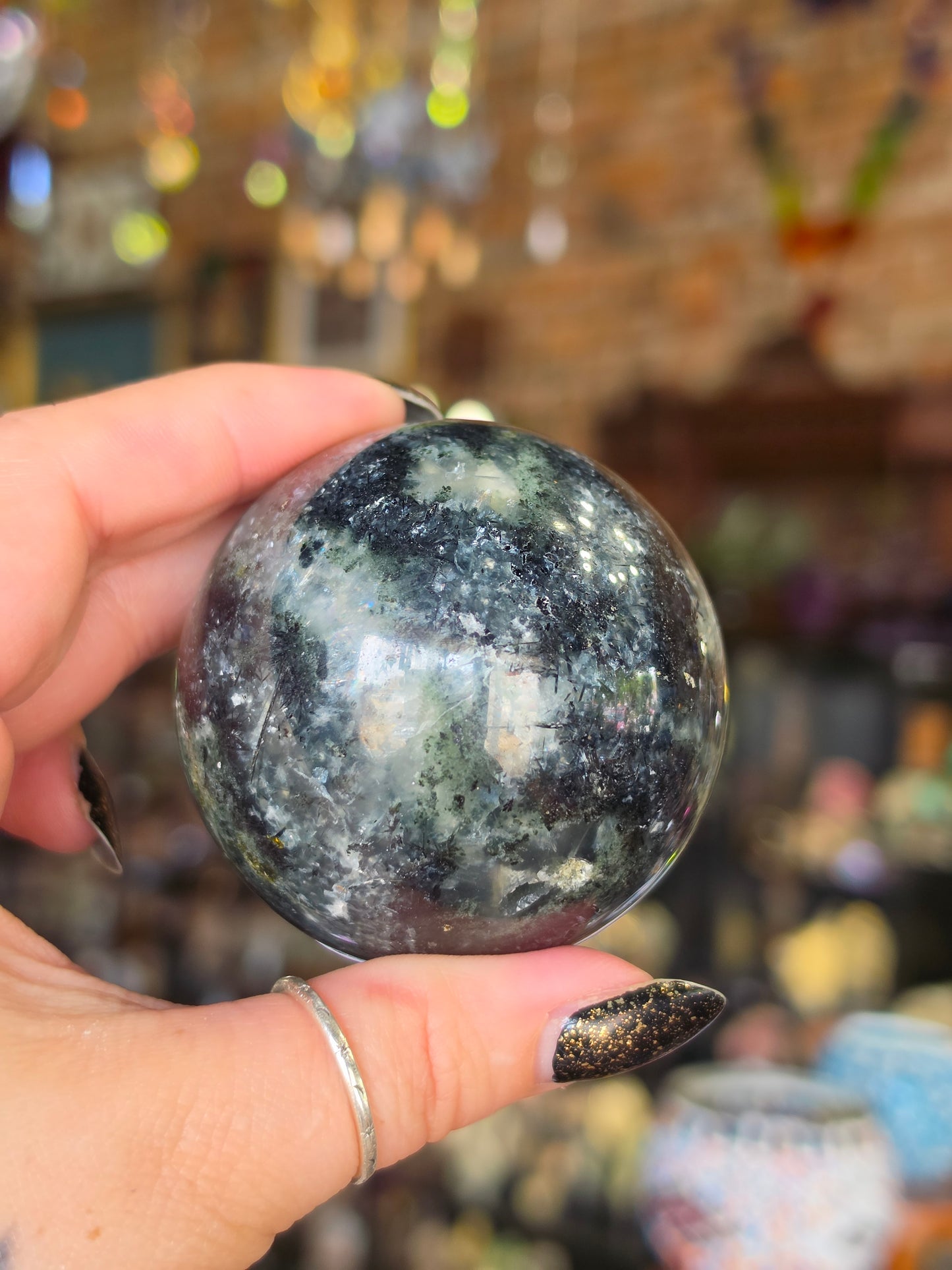 Prehnite Sphere