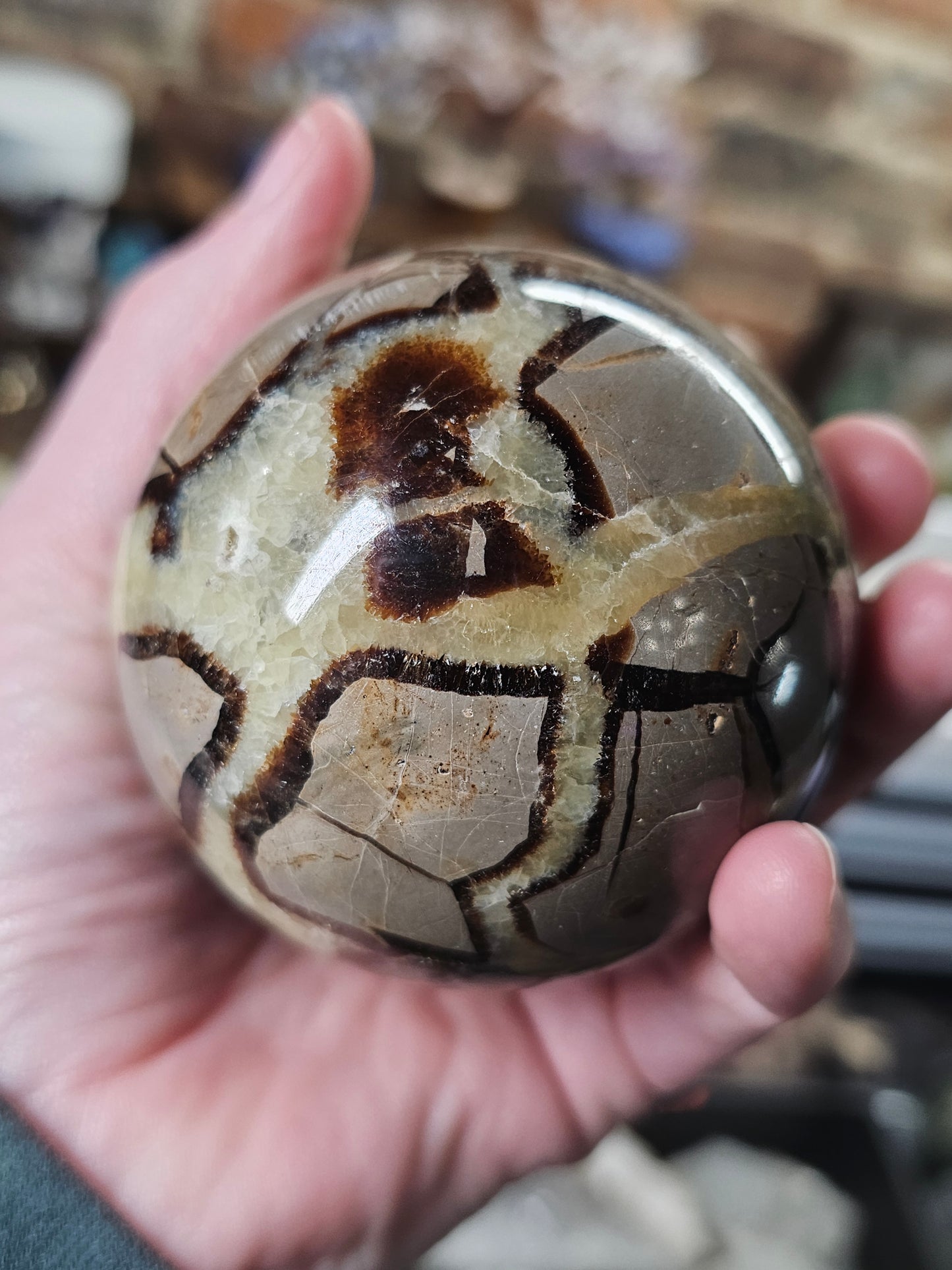 Septarian Nodule Sphere