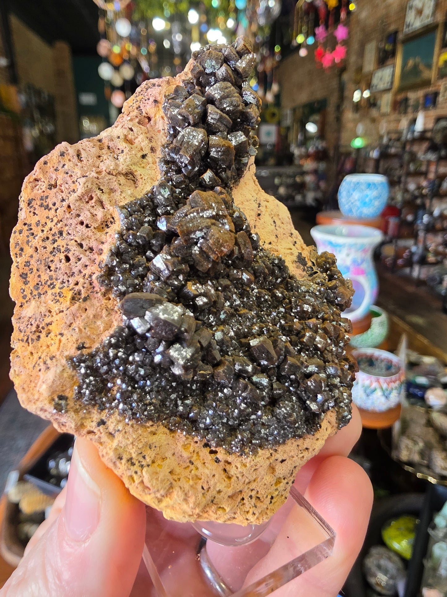 Pyromorphite on Vanadinite