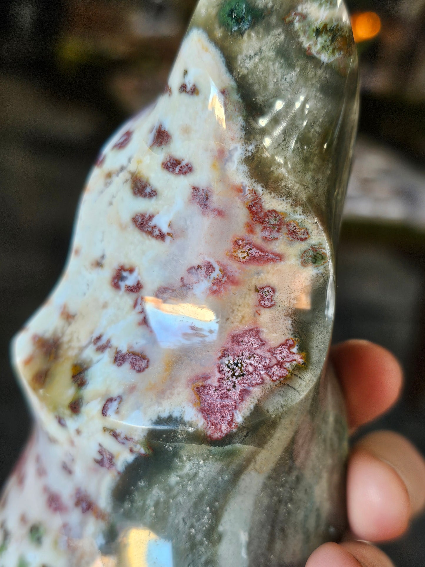 Ocean Wave Jasper Flame