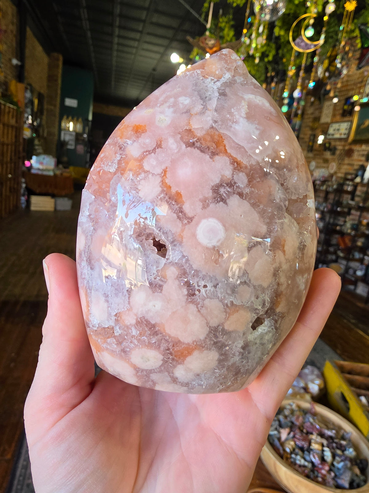 Flower Agate Freeform
