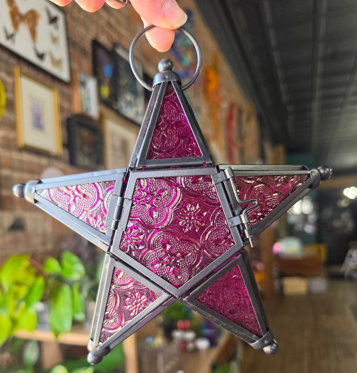 Pink Star Lantern