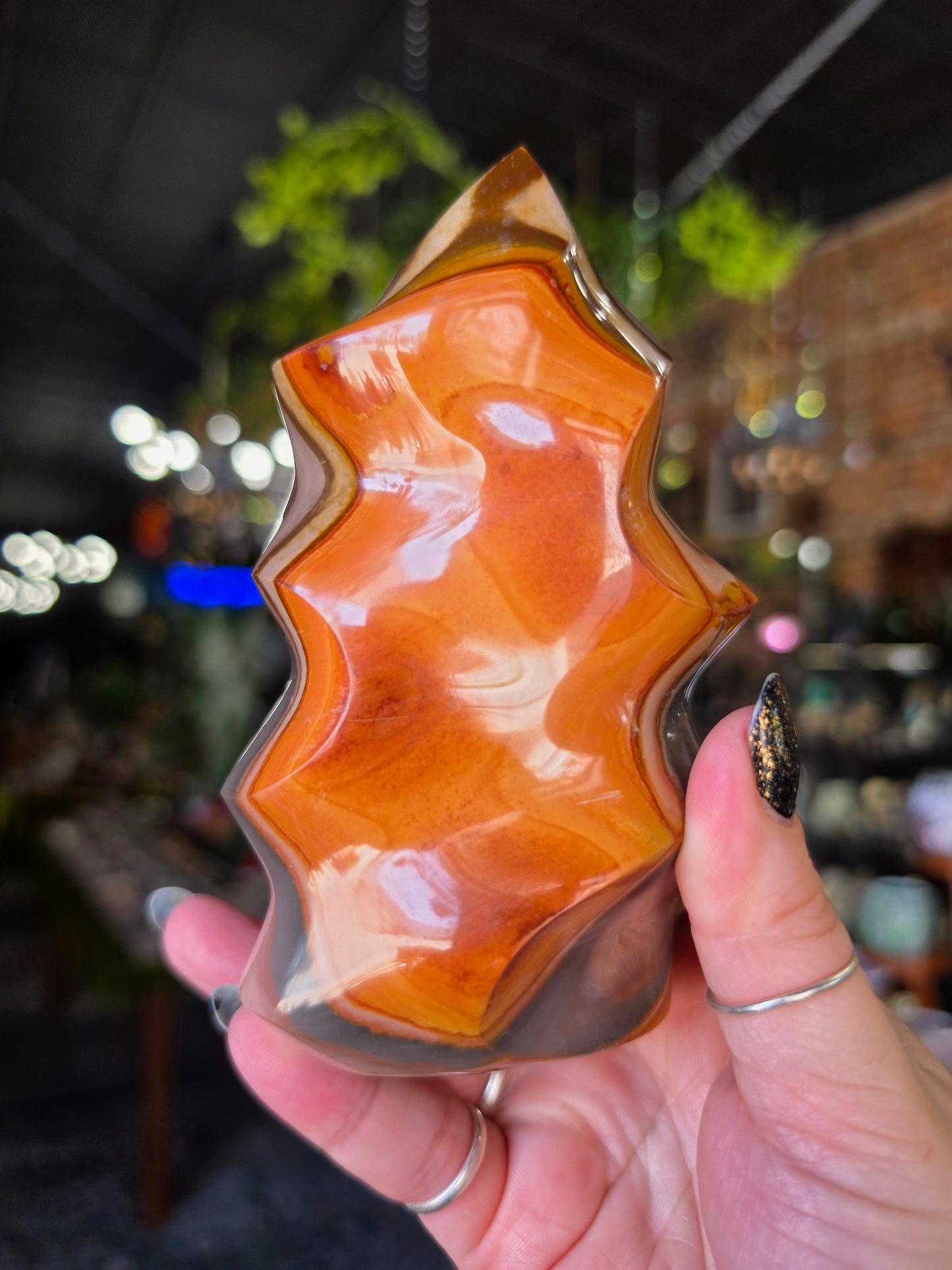 Polychrome Jasper Flame