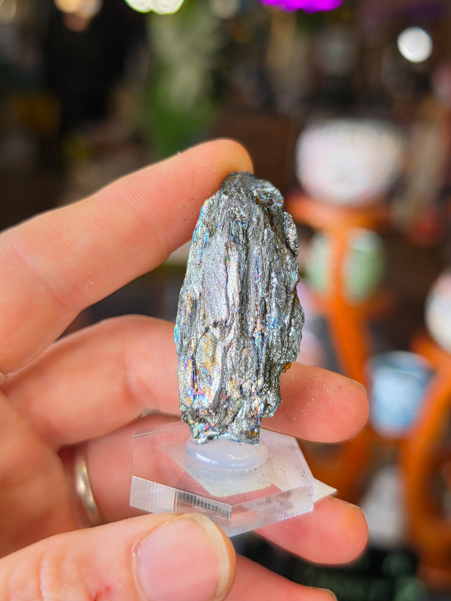 Iridescent Hematite