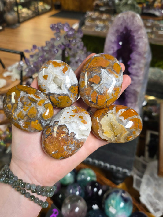Brecciated Jasper Palmstone