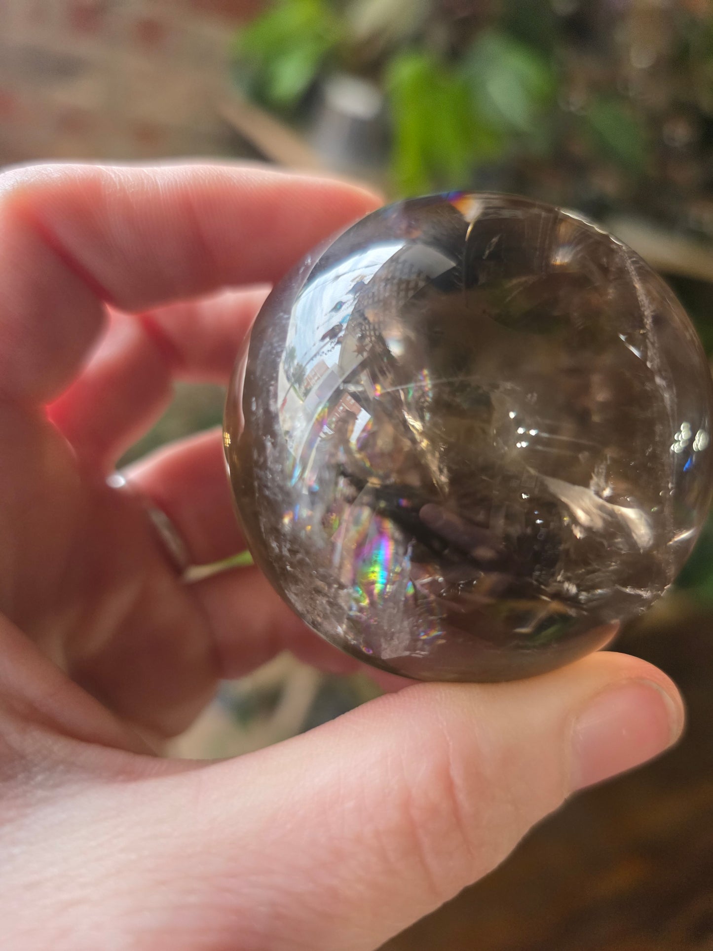 Smoky Quartz Sphere
