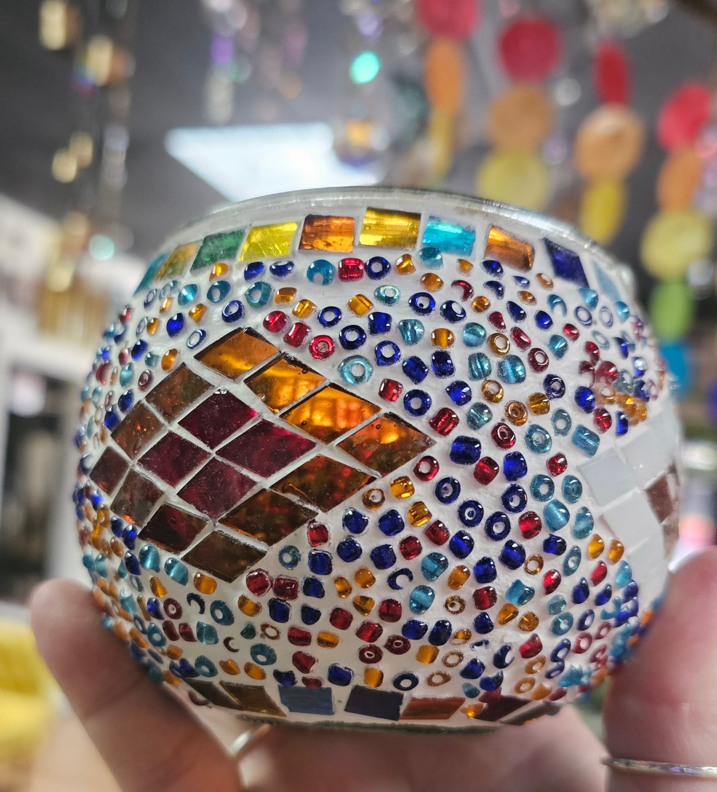 Mosaic Tealight Holder