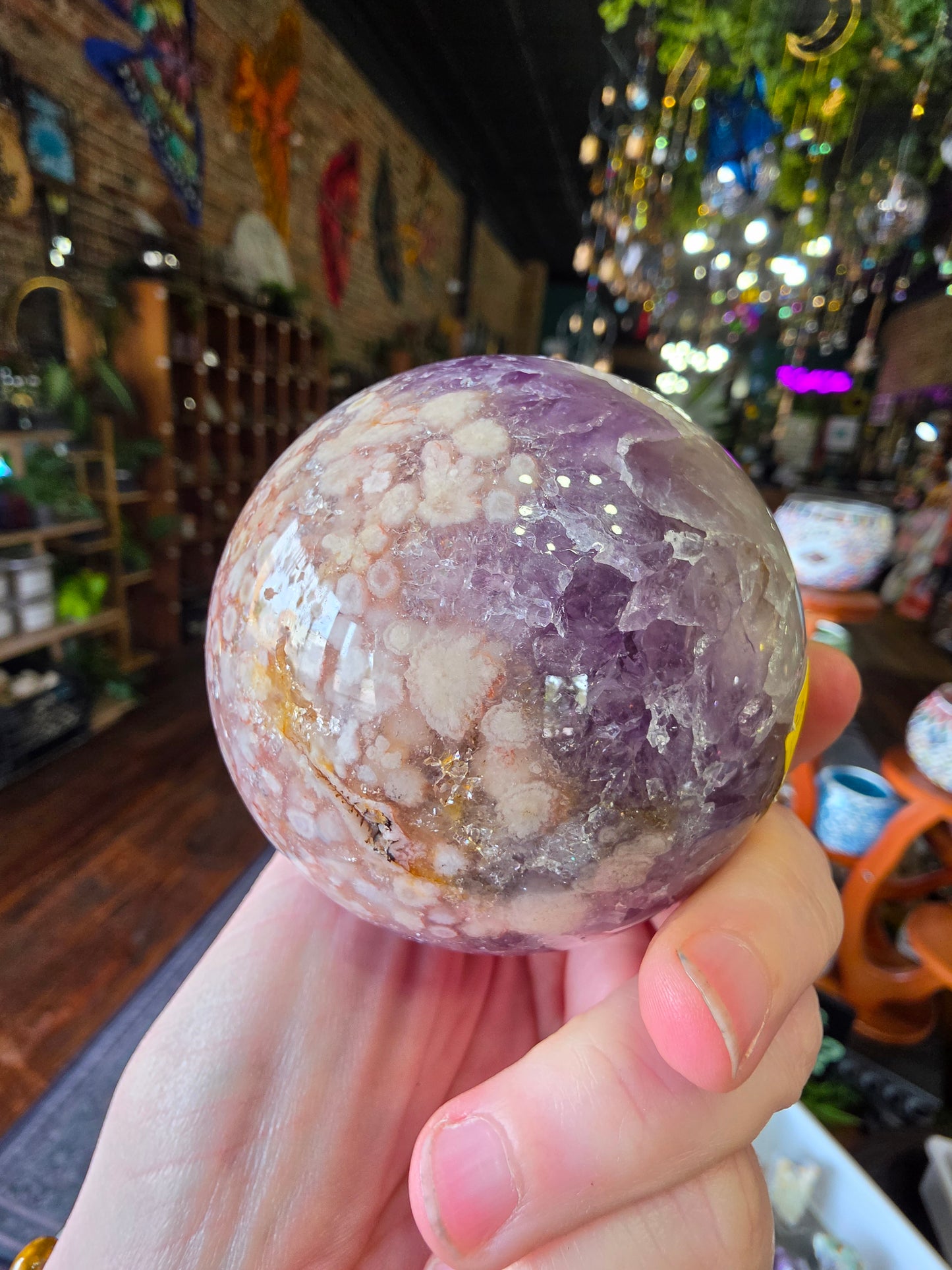 Amethyst Flower Agate