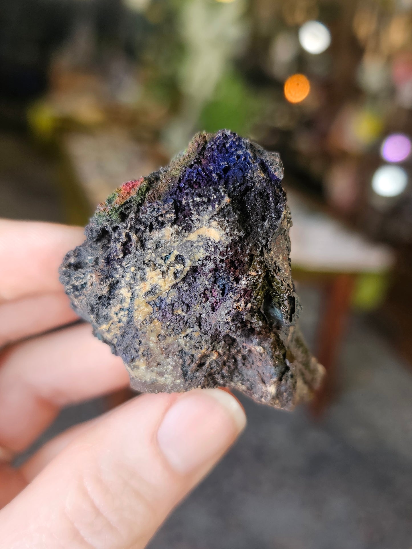 Iridescent Limonite