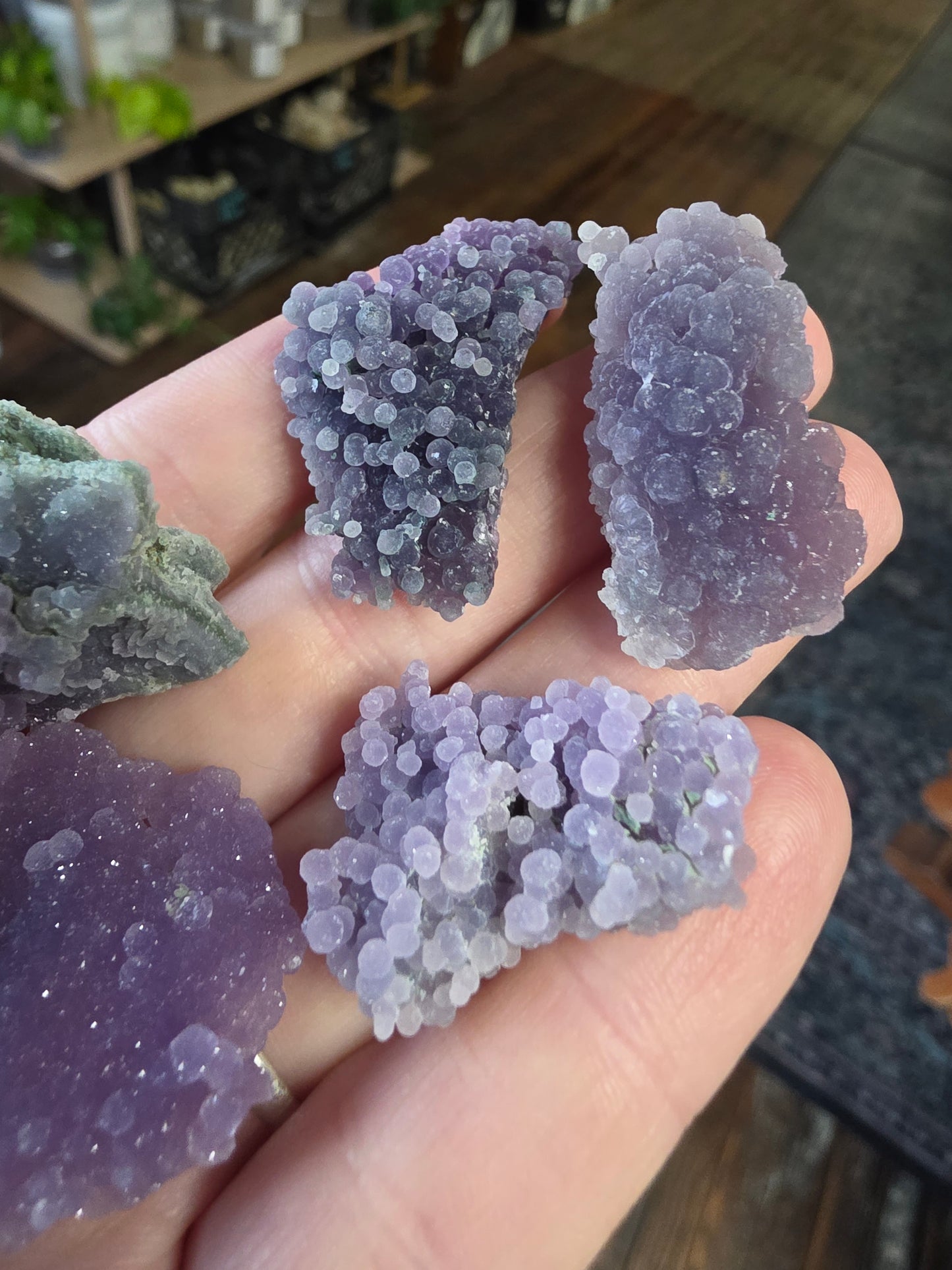 Grape agate