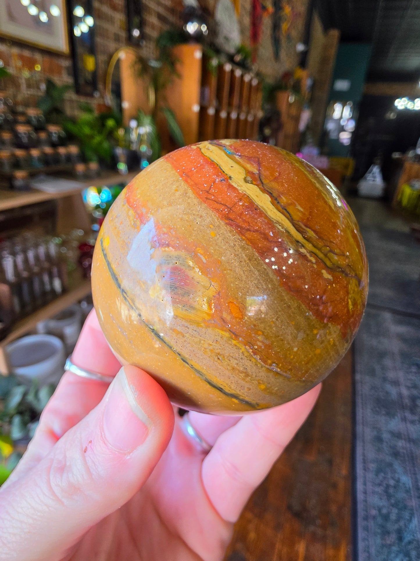 Fancy Jasper Sphere