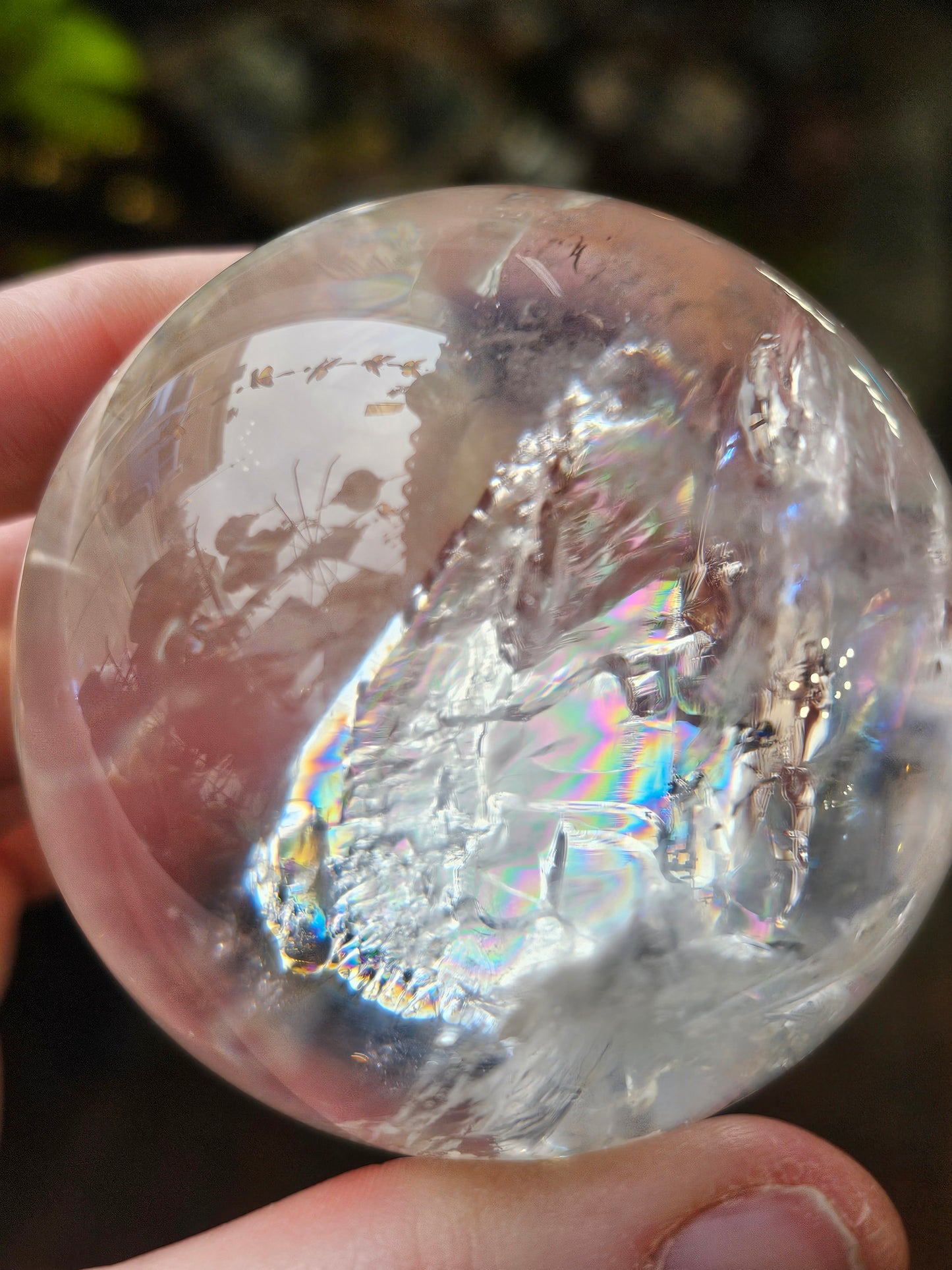 Blue Needle Quartz Sphere