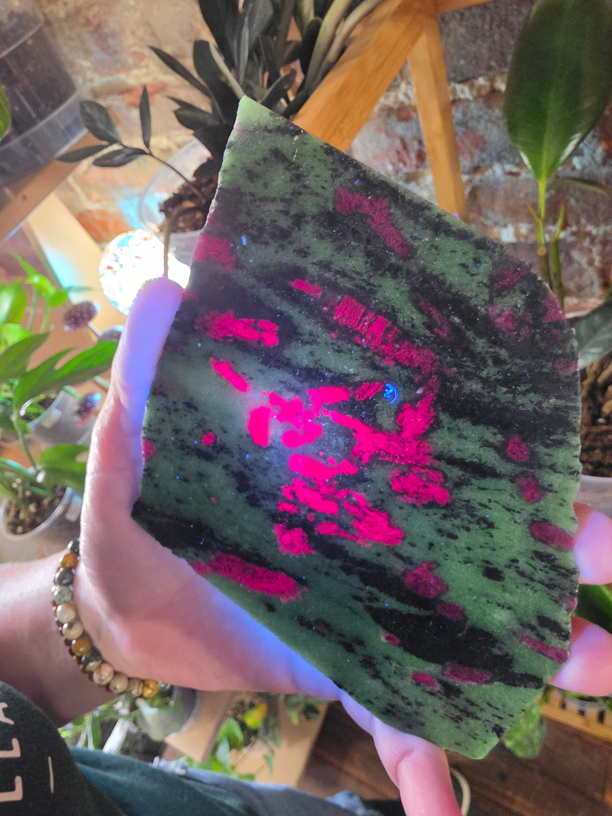 Ruby in Zoisite Slab