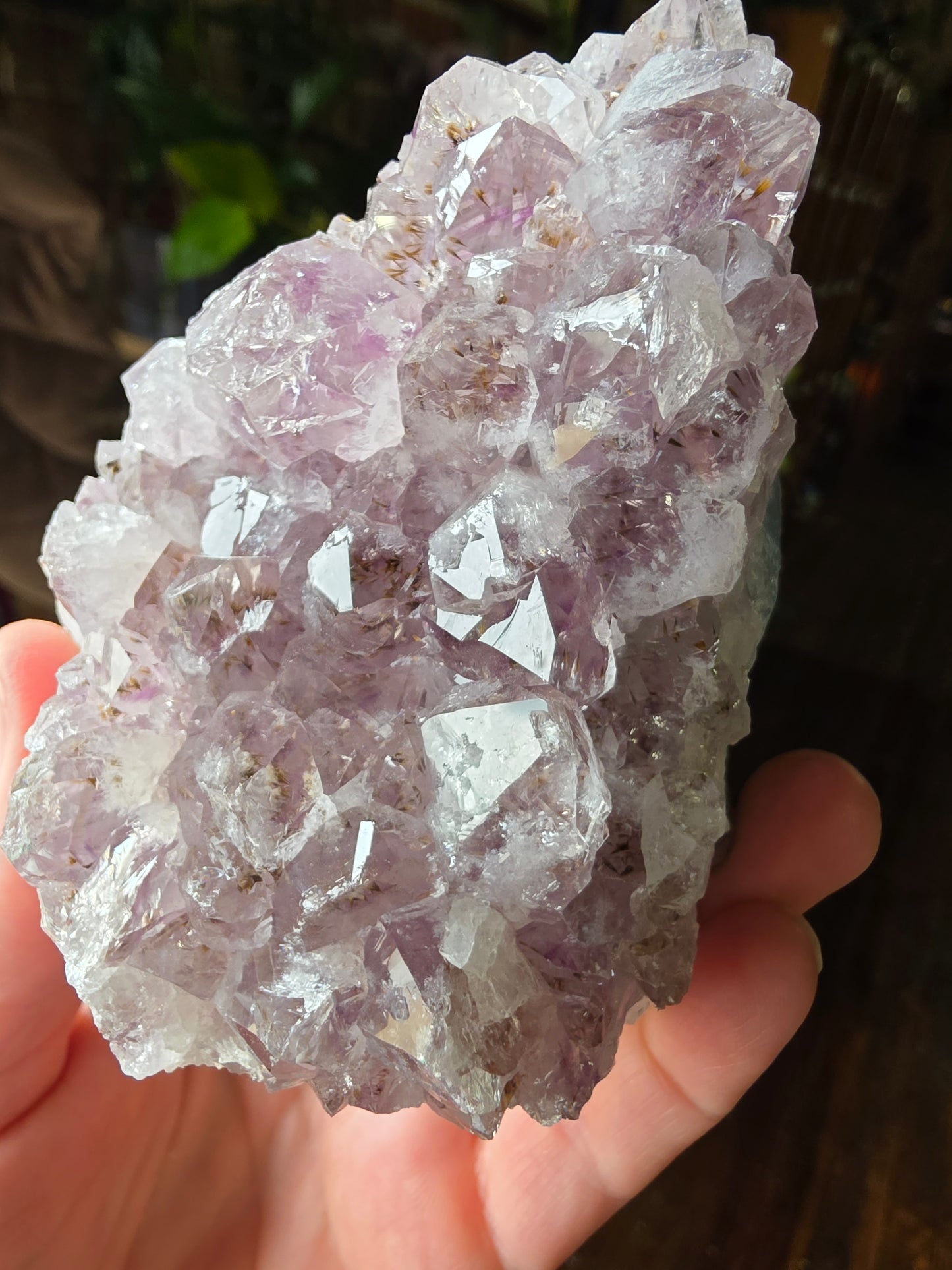 Included Amethyst Cluster