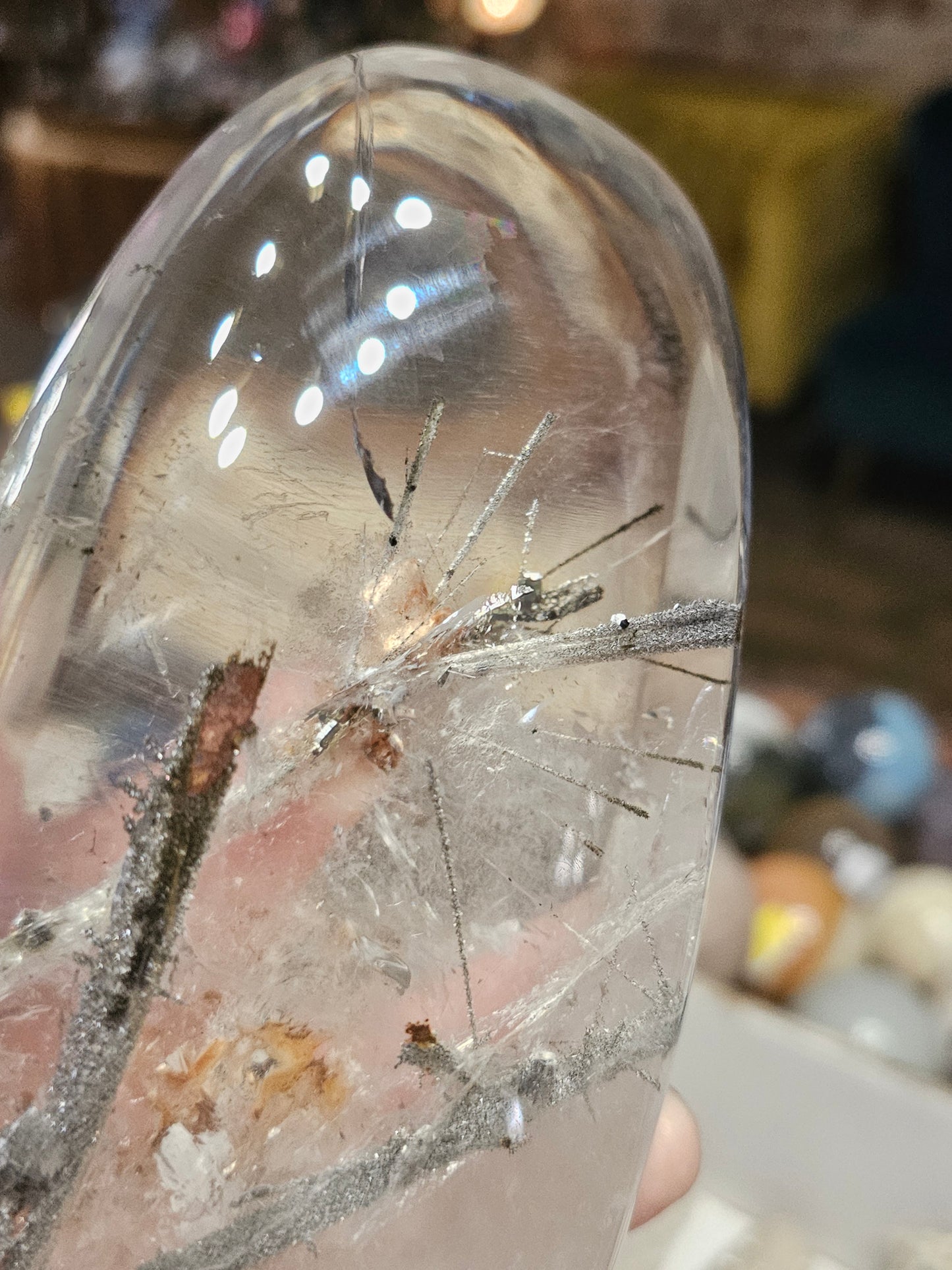 Included Quartz Freeform