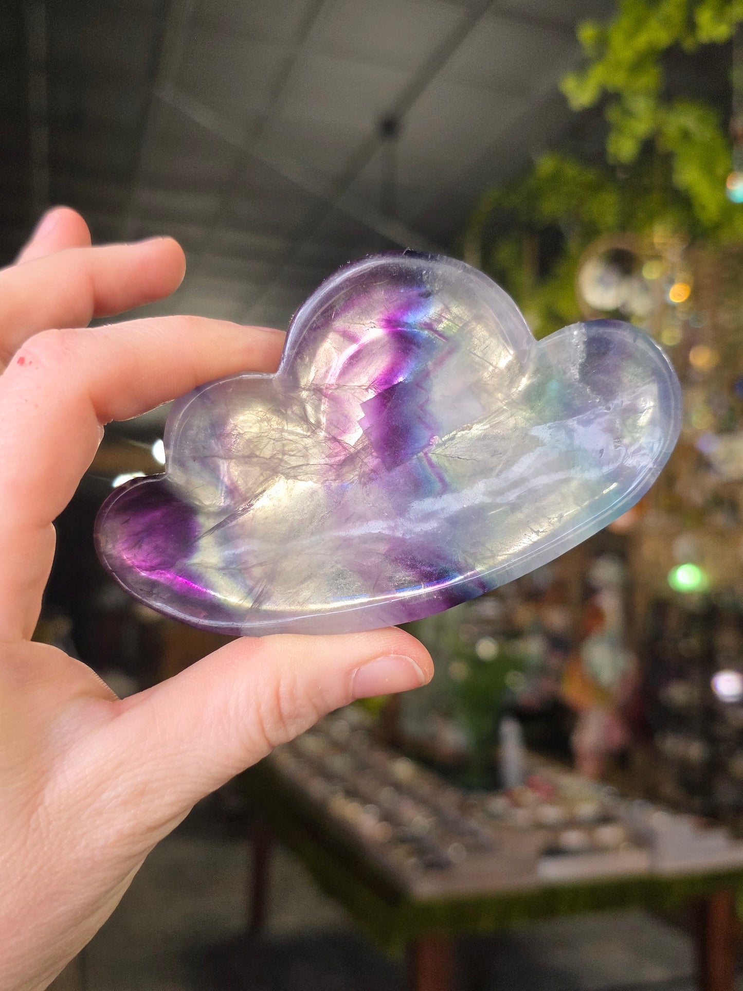 Fluorite Cloud Trinket Dish