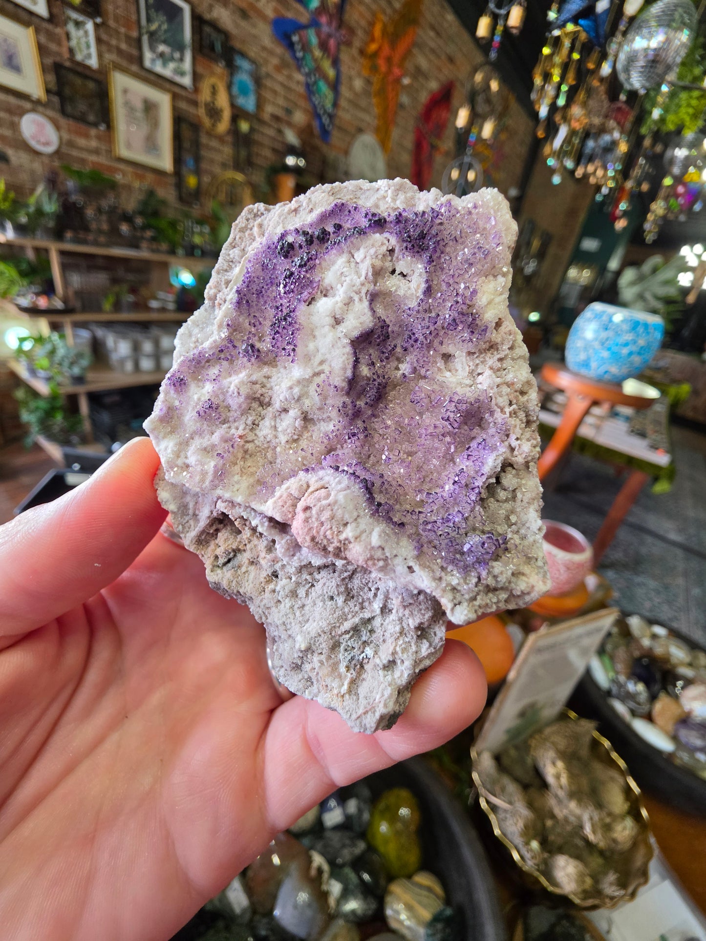 Fluorite and Adamite